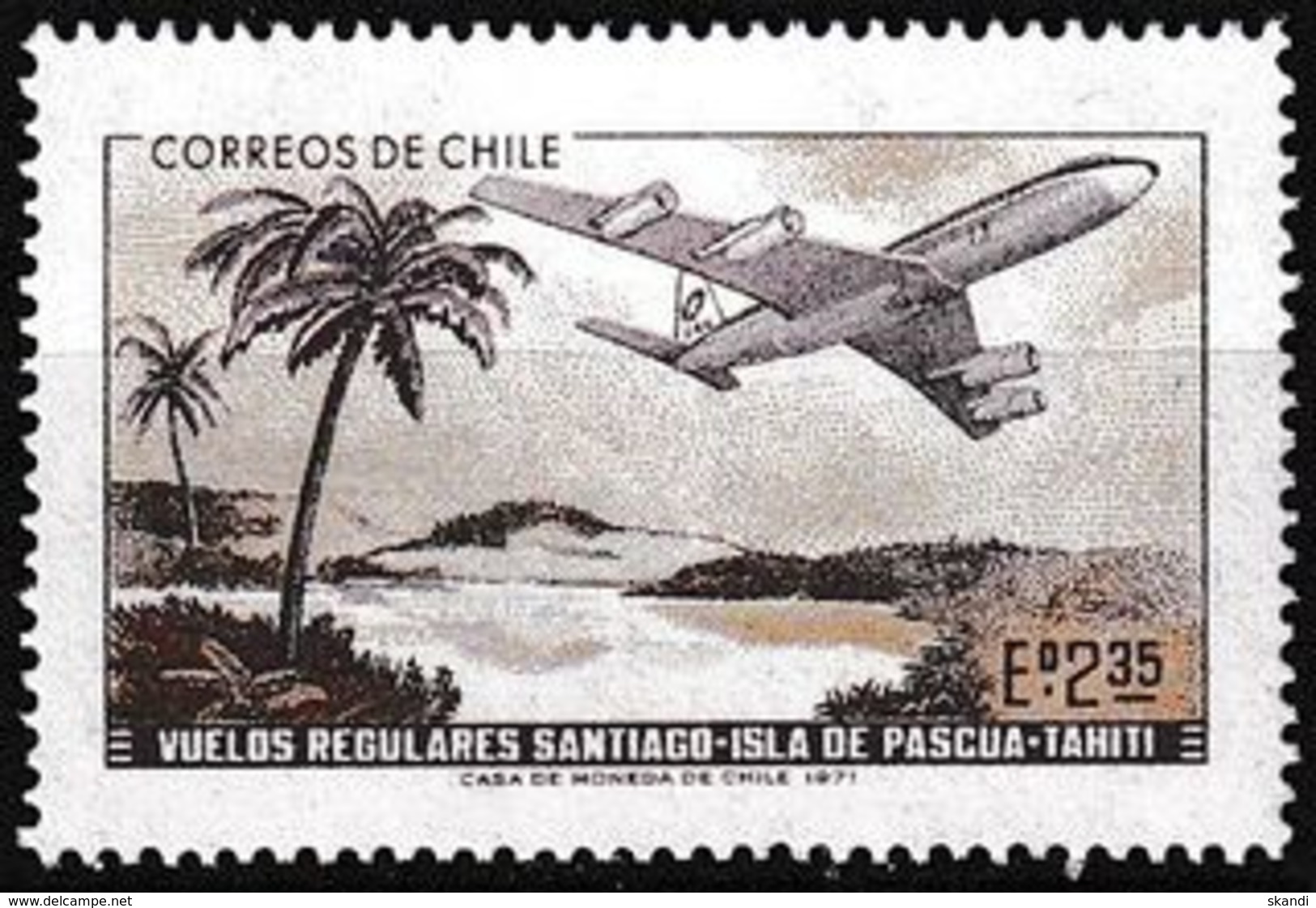 CHILE 1971 Mi-Nr. 766 ** MNH - Chili