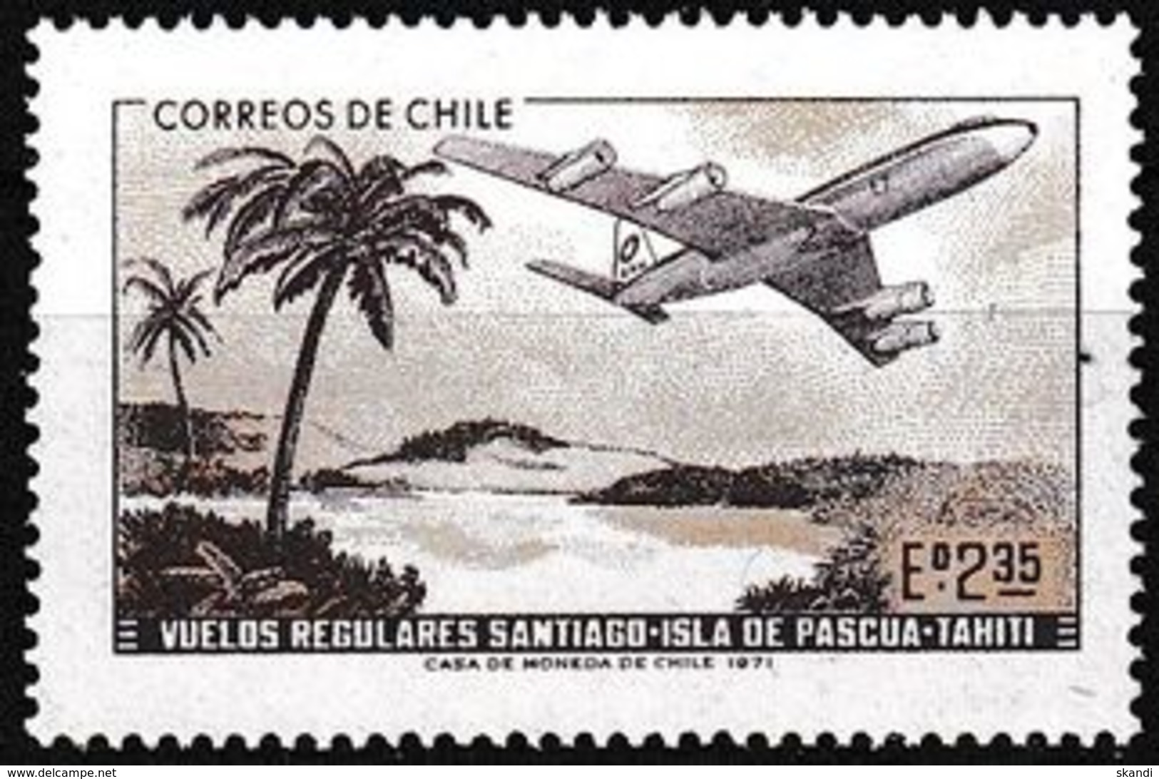 CHILE 1971 Mi-Nr. 766 ** MNH - Chile