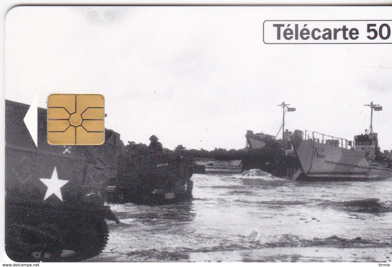 Telecarte 50 - Memorial Des Débarquements Et De La Libération De La France - - Publicité