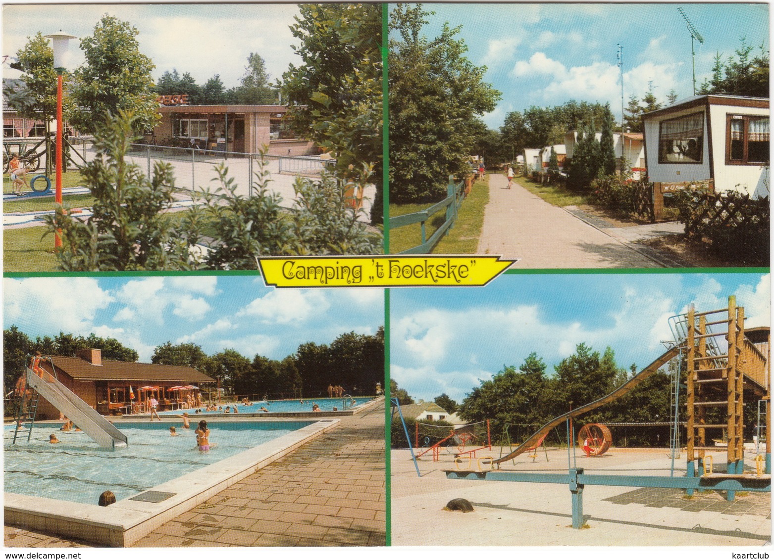 Kaatsheuvel - Camping ''t Hoekske', Van Haestrechtstraat 22-26 - MINIGOLF, GLIJBANEN, Stacaravans, Zwembad - Kaatsheuvel