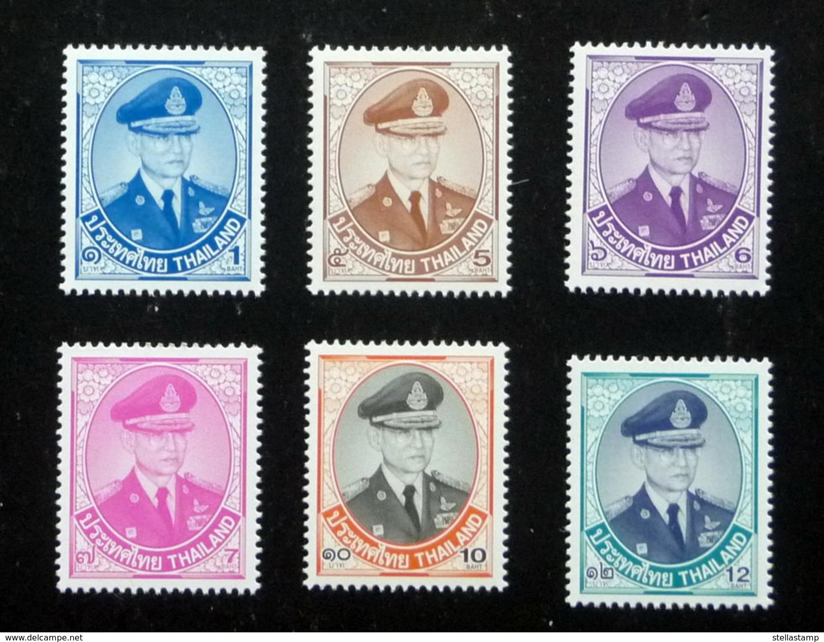 Thailand Stamp Definitive King Rama 9 10th Series - Thai British Printing Company - Thailand