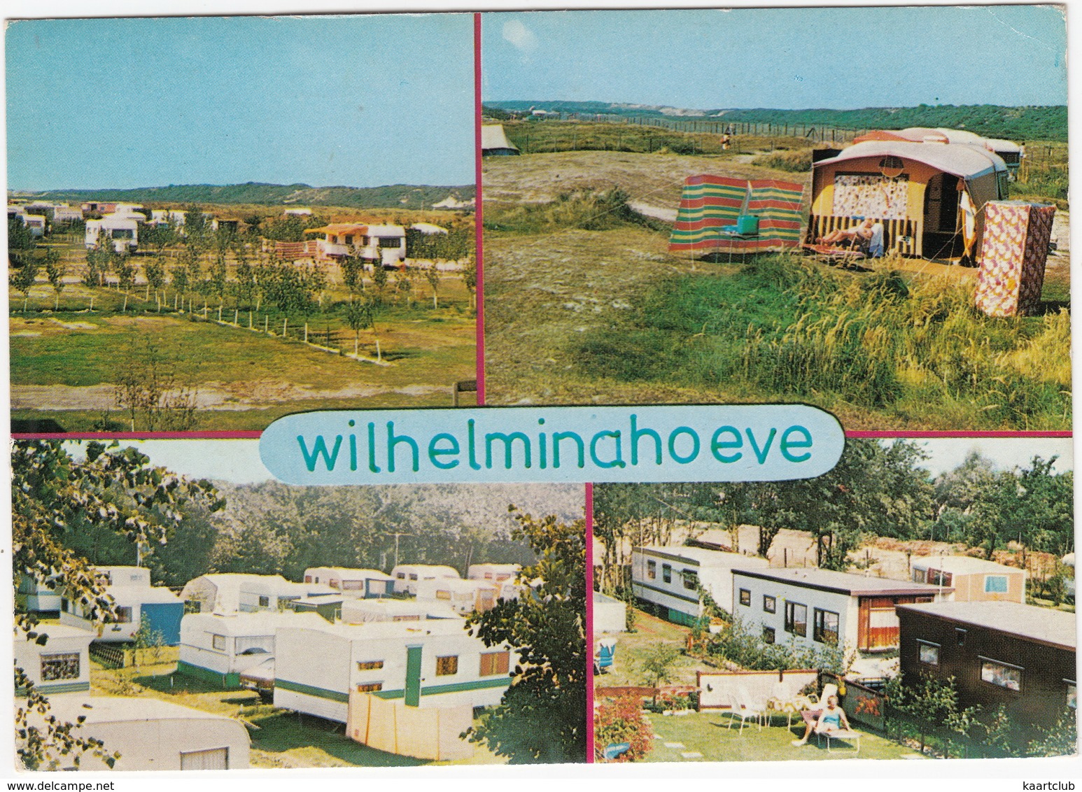 Renesse - 'Wilhelminahoeve' CAMPING, STA, CARAVANS - (Uitg.: Kampwinkel Wilhelminahoeve) - Renesse
