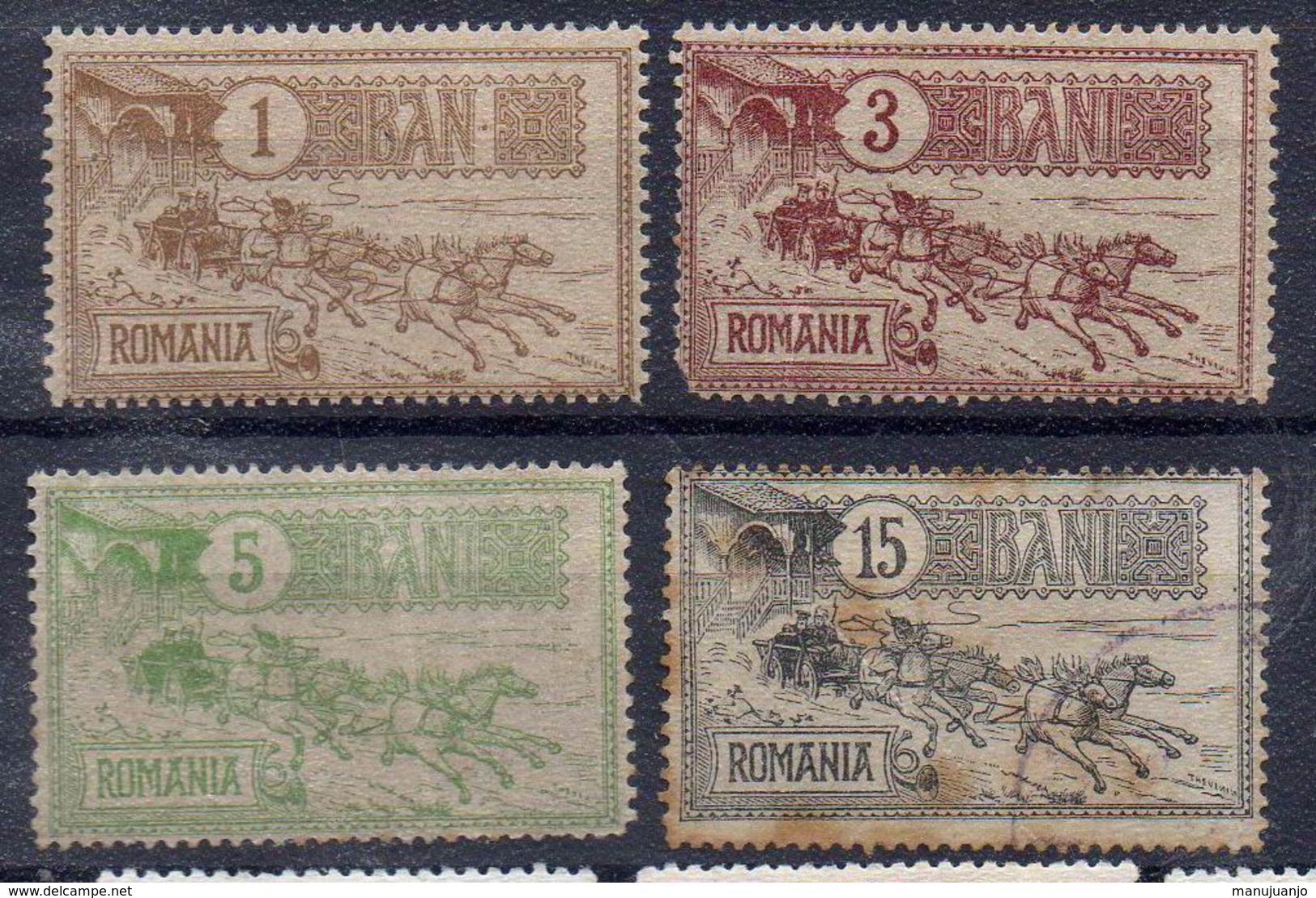 ROUMANIE ! SÉRIE De Timbres Anciens NEUFS Depuis 1903 - Unused Stamps