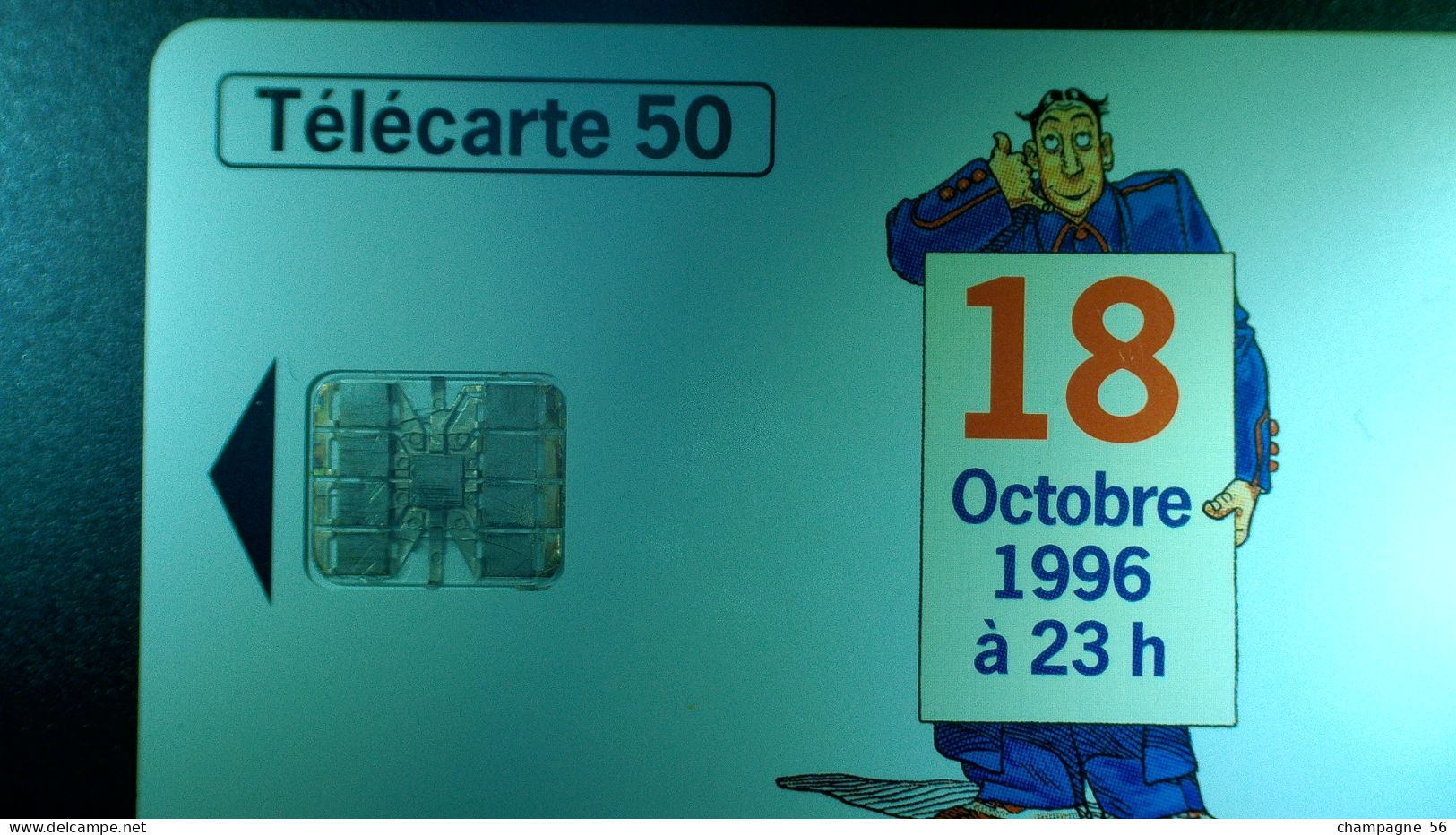 FRANCE TÉLÉCARTE OPÉRATEURS TELECOM 1996 F685 980 SC7 N.D.C. PERSONNAGE ALLO " 50 UNITÉ UTILISÉE - Opérateurs Télécom