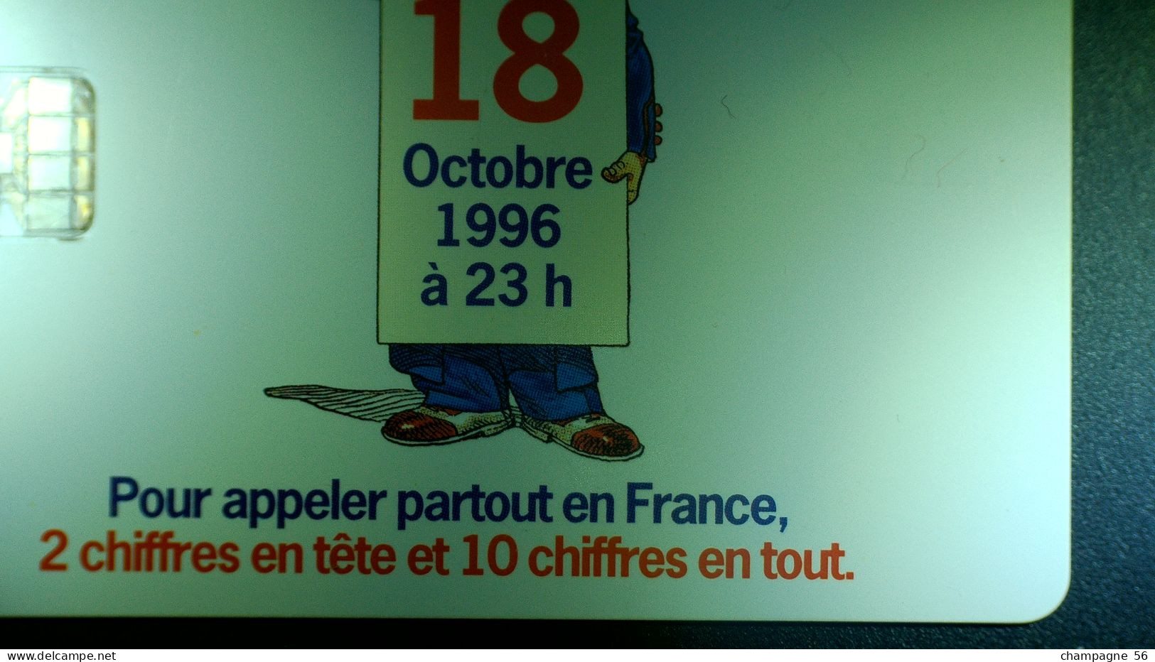 FRANCE TÉLÉCARTE OPÉRATEURS TELECOM 1996 F685 980 SC7 N.D.C. PERSONNAGE ALLO " 50 UNITÉ UTILISÉE - Opérateurs Télécom