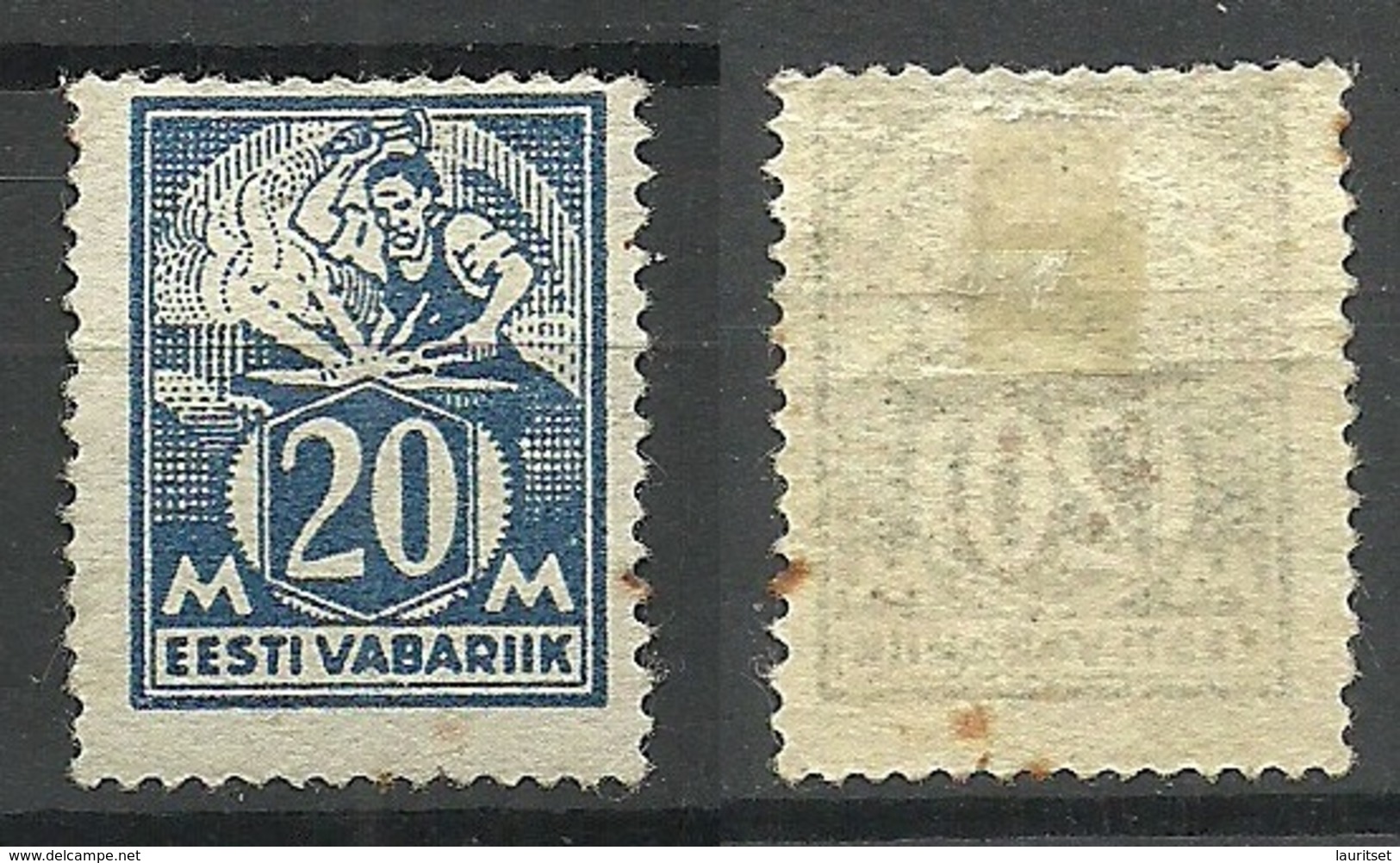 ESTLAND Estonia 1925 Michel 59 * - Estonie