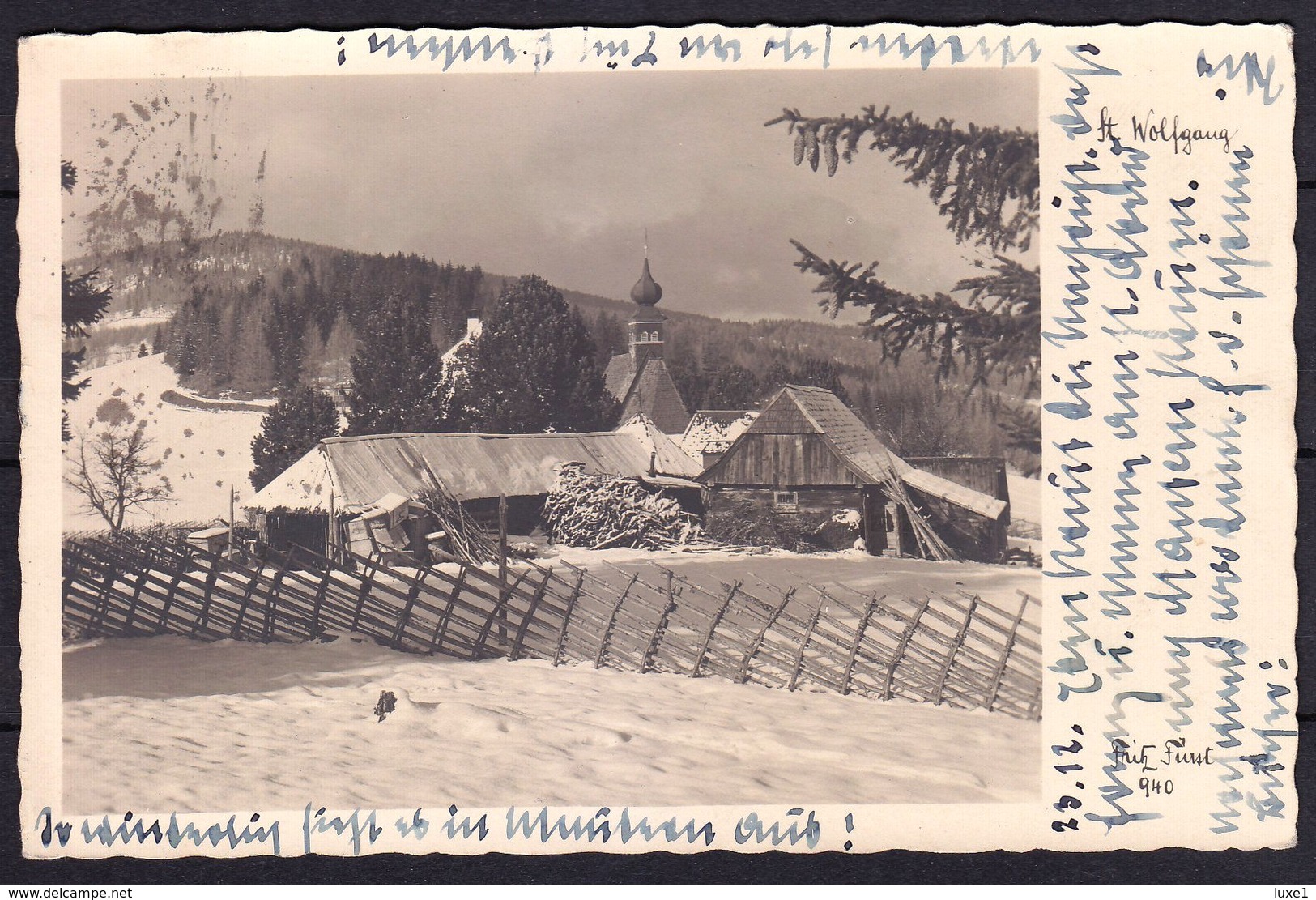 AUSTRIA  ,  Sankt Wolfgang-Kienberg  ,  OLD   POSTCARD - Obdach