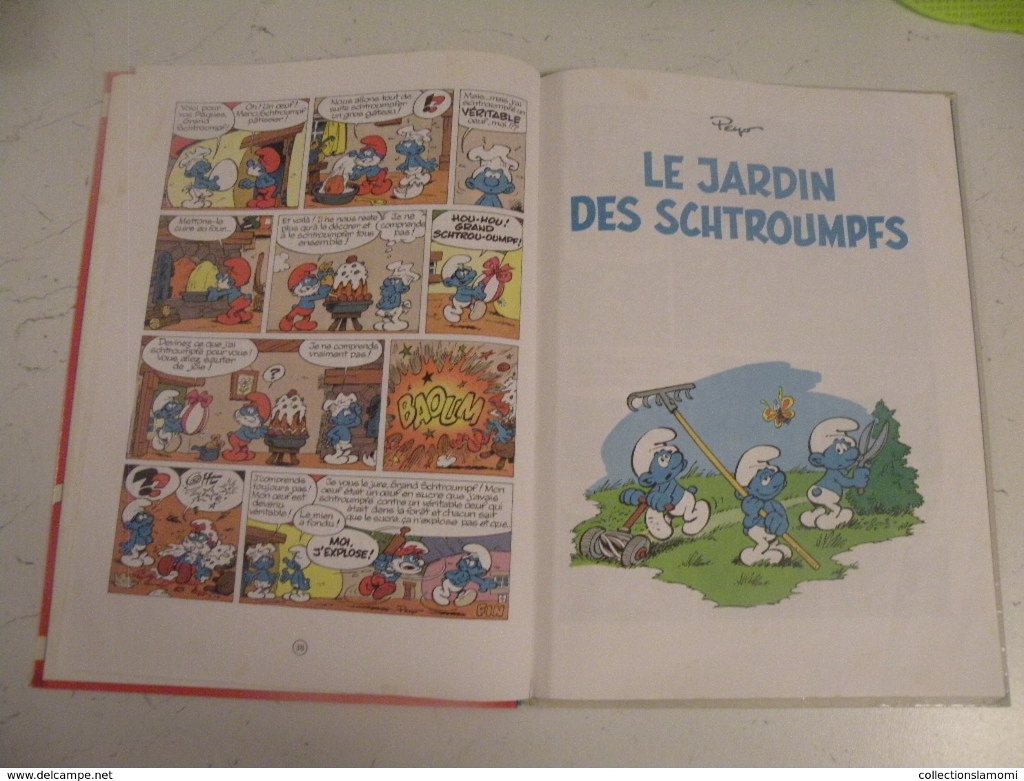 Les Schtroumpfs Olympiques - 3 histoires de Schtroumpfs par Peyo - 48 pages 1983.