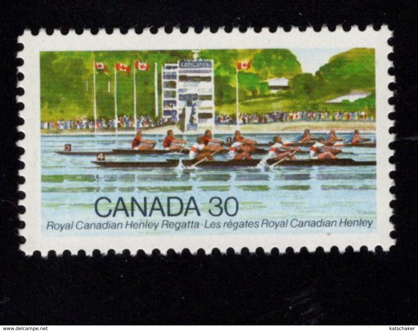 675485518 CANADA 1982  POSTFRIS MINT NEVER HINGED POSTFRISCH EINWANDFREI SCOTT 968 ROYAL CANADIAN HENLEY REGATTA - Neufs