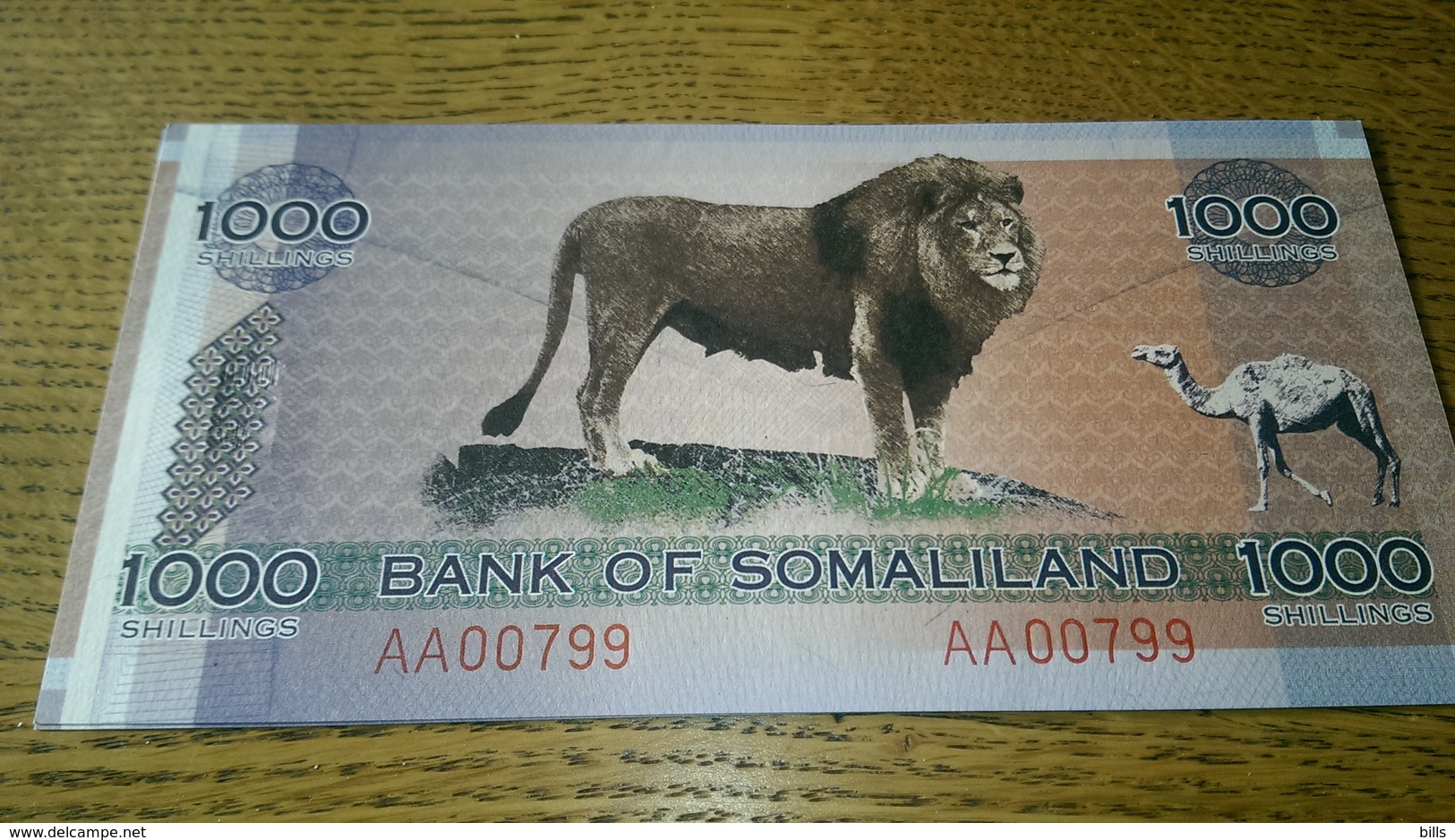 Somalie 1000 Schillings 2006 Unc Low Serial - Somalia