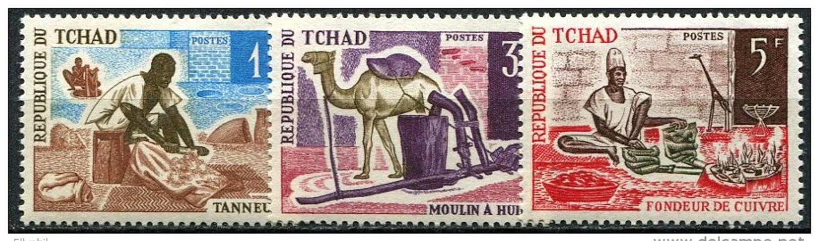 Tchad, N° 227 à 231** Y Et T - Tchad (1960-...)