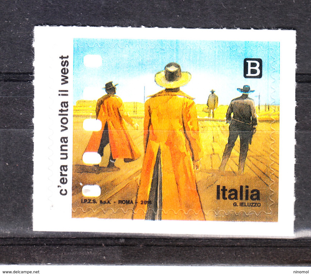 Italia   -  2018. Film " C'era Una Volta Il West". "Once Upon A Time In The West". Duel Of Gunslingers. MNH - Cinema