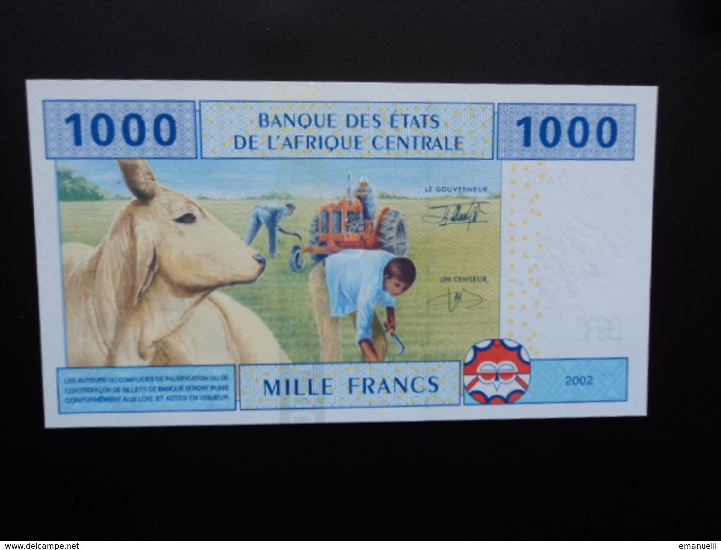 GUINÉE ÉQUATORIALE : 1000 FRANCS  2002   P 507F     NEUF - Guinée Equatoriale