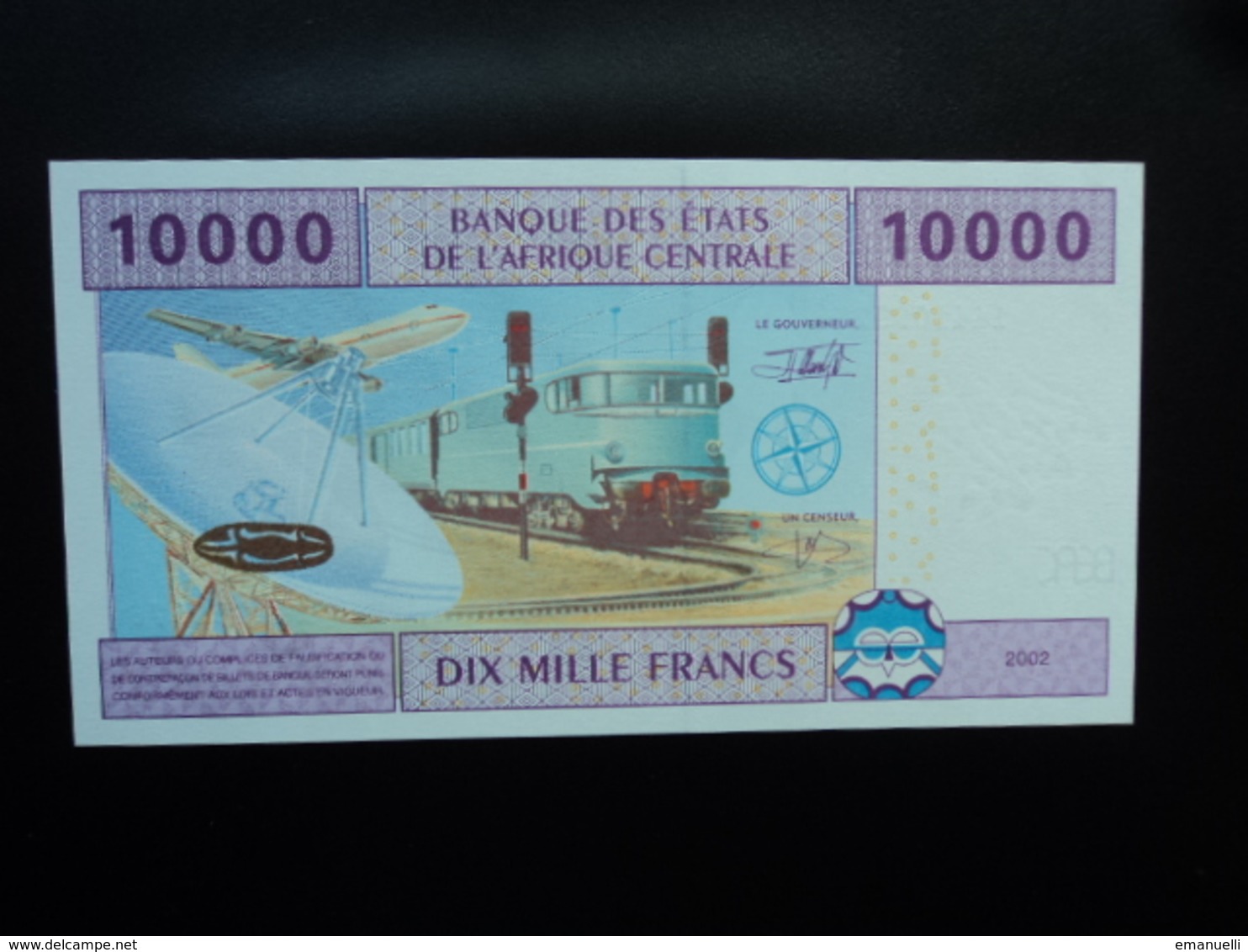 GUINÉE ÉQUATORIALE : 10 000 FRANCS  2002   P 510F     NEUF - Guinée Equatoriale