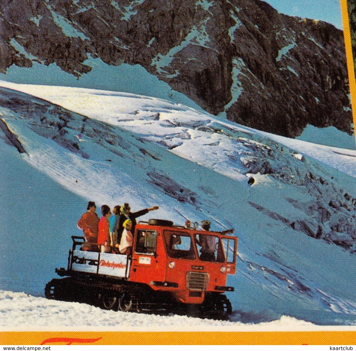 Schladming :  THIOKOL SNOWCAT, Gletscherstation, Dachstein - (Austria) - Toerisme