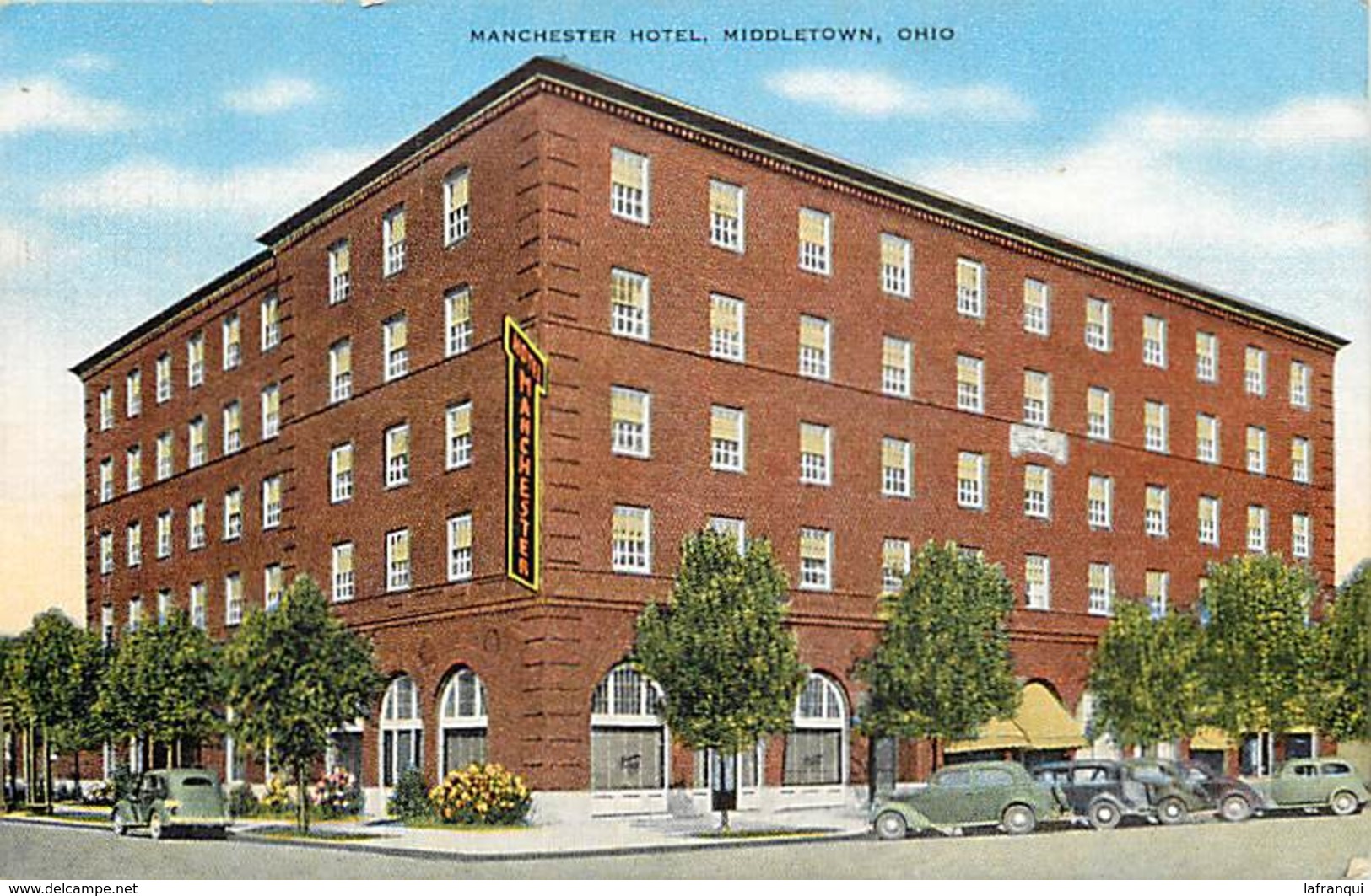 Pays Div -ref N762- Etats Unis D Amerique - Usa - Manchester Hotel , Middletown - Ohio - United States Of America - - Autres & Non Classés