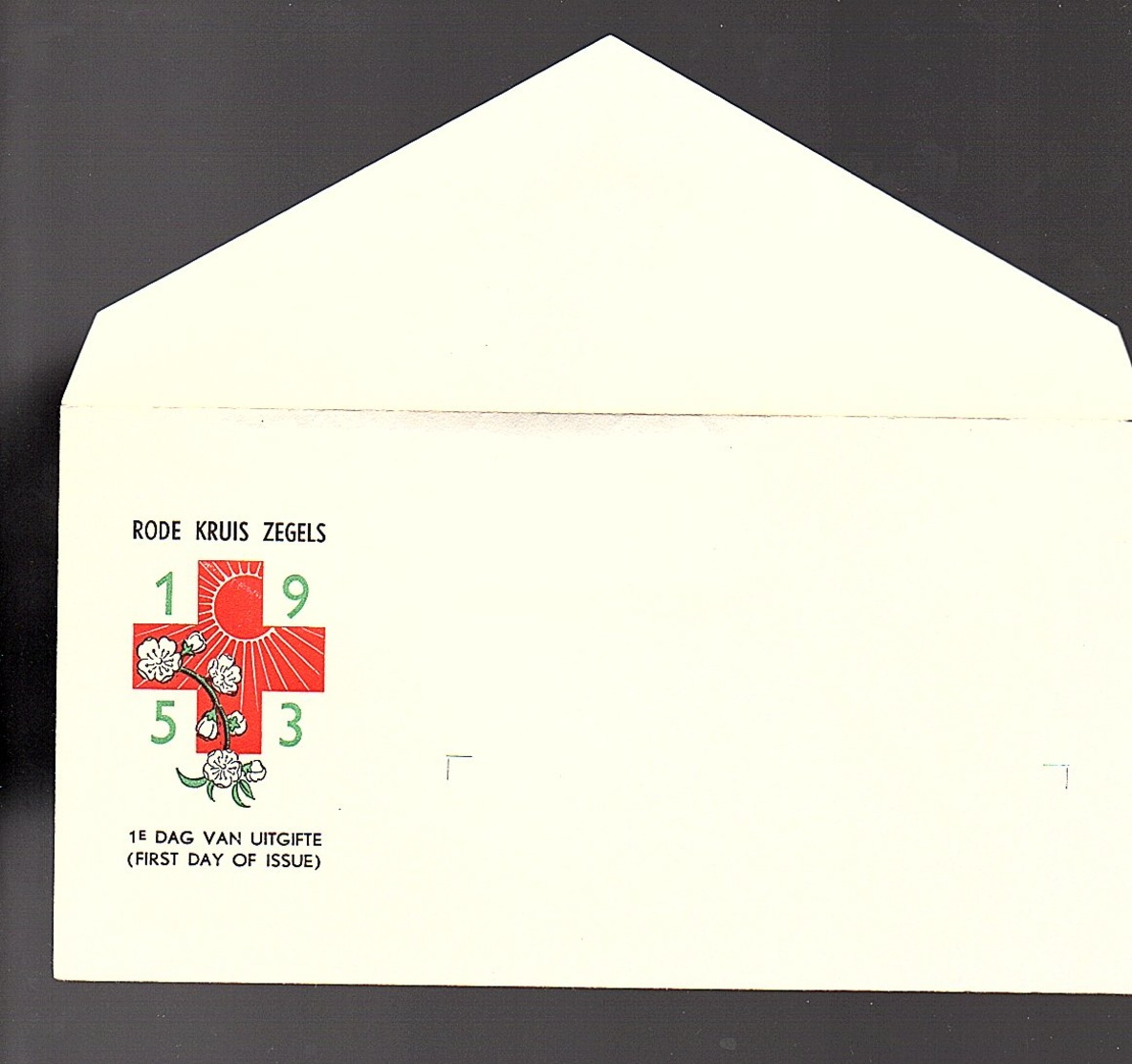 Red Cross Rode Kruis FDC 1953 UNUSED!!! (CE-66) - FDC