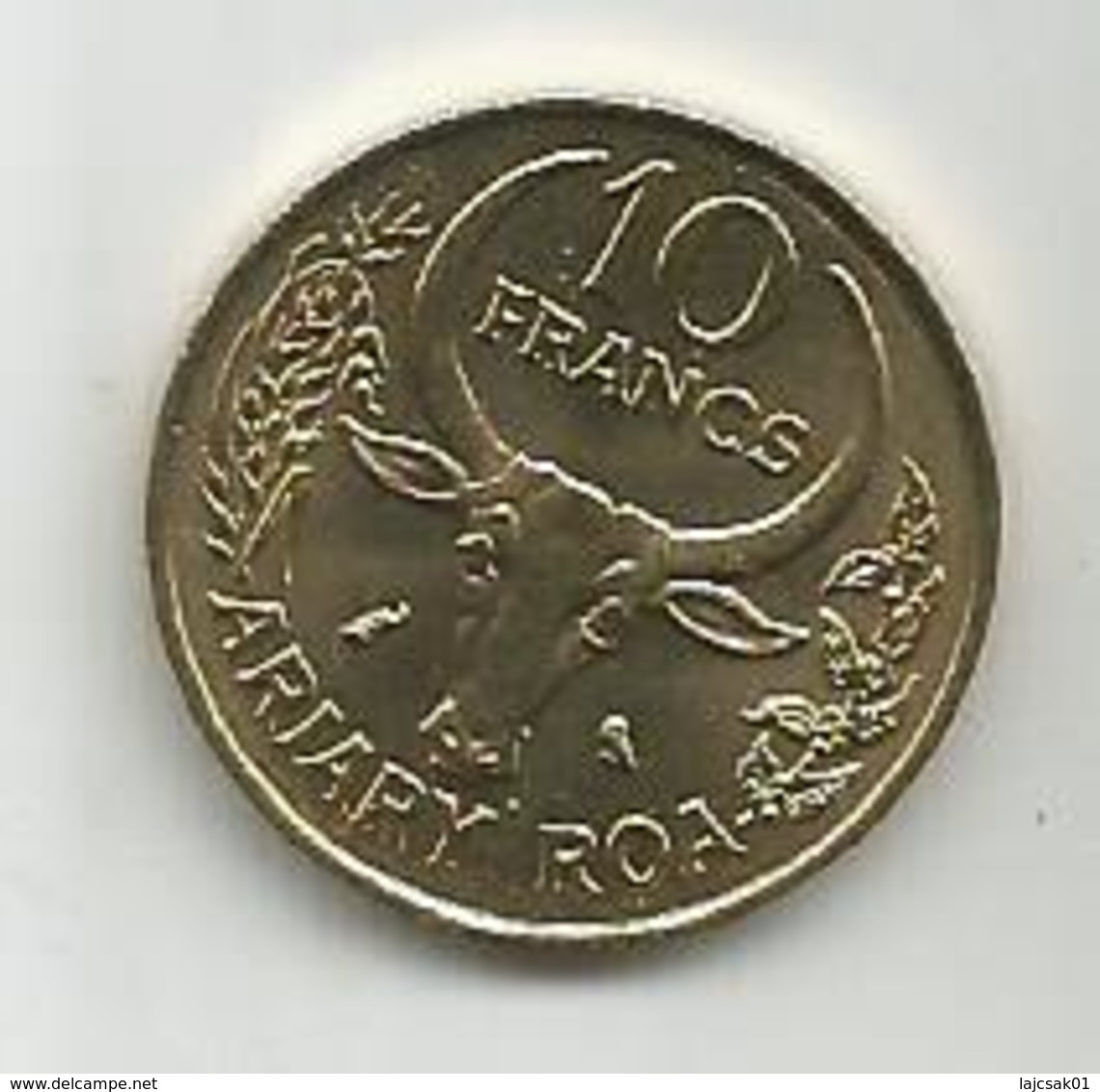 Madagascar 10 Francs 1989. UNC KM#11 - Madagascar