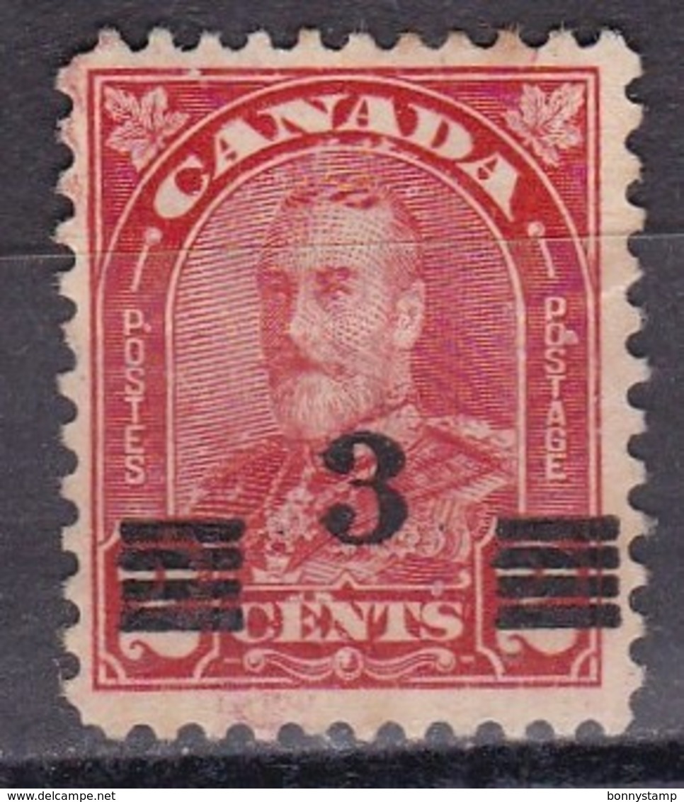 Canada, 1932 - 3c On2c King George V - Nr.191 Usato° - Usati