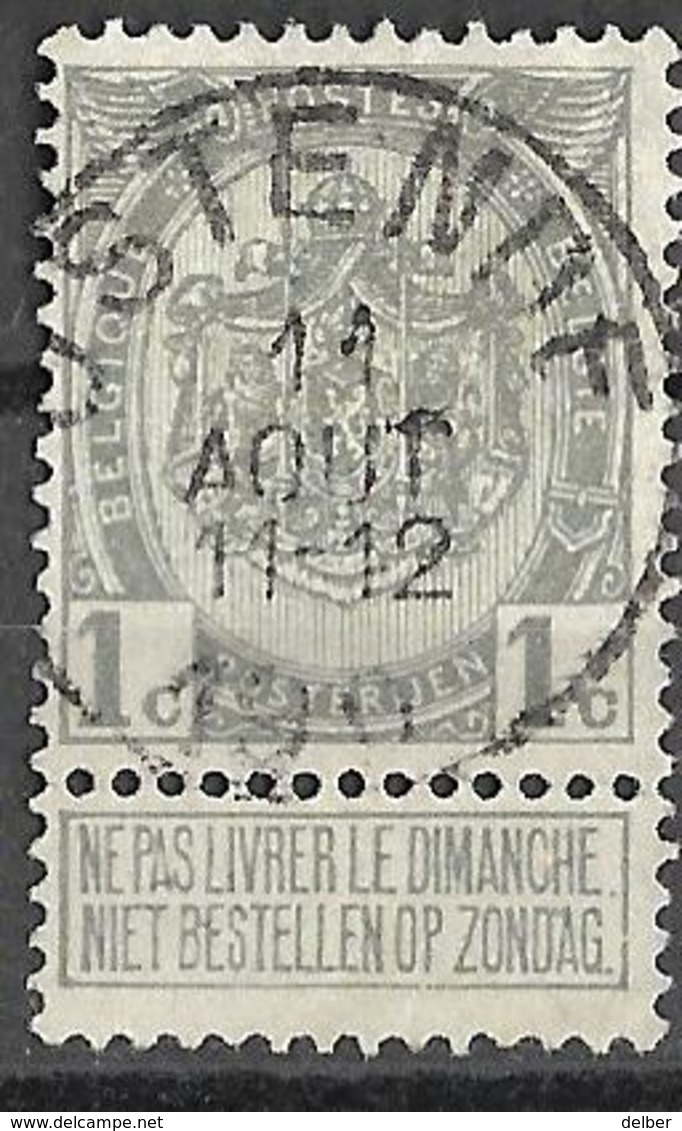 _8S-920: N°81:  OSTENDE - 1893-1907 Armoiries
