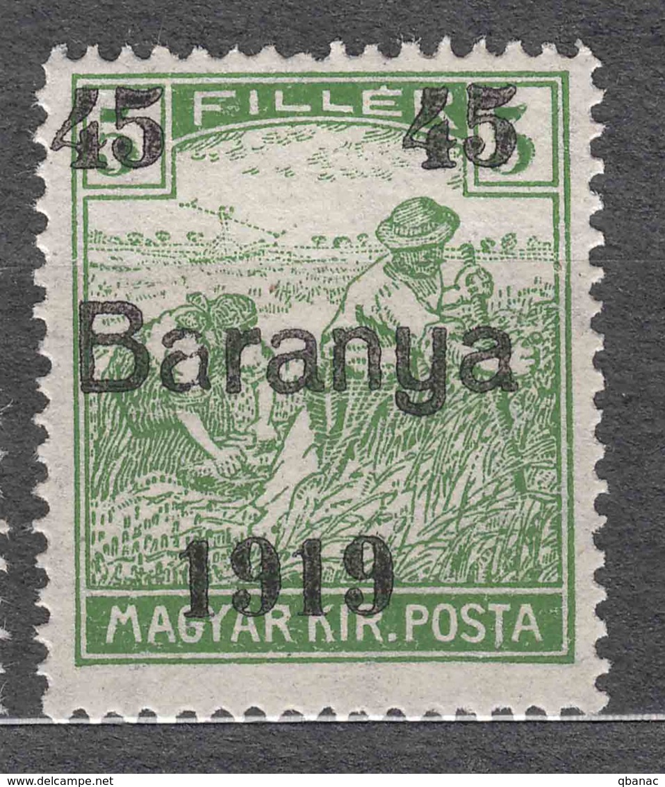 Hungary Baranya 1919 Mi#40 Mint Hinged - Baranya