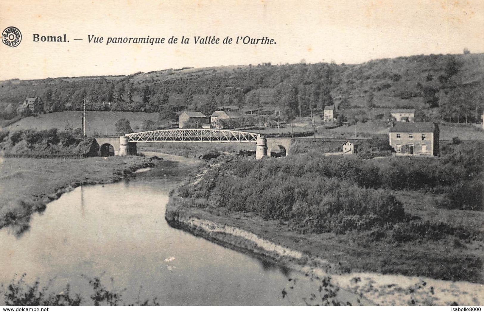 Luxembourg Durbuy  Bomal  Vue Panoramique De La Vallée De L'Ourthe      I 4554 - Durbuy