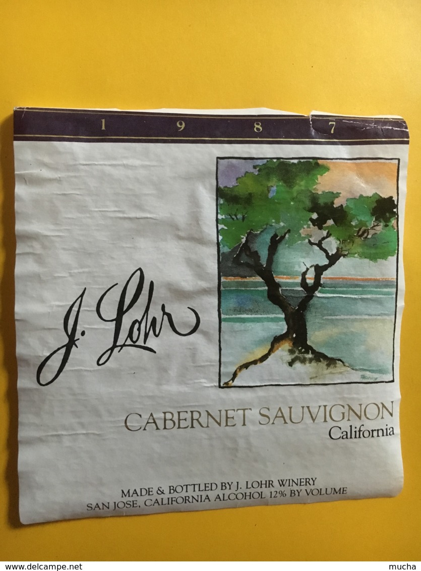 9068 - Cabernet Sauvignon 1987 J.Lohr Californie - Kunst