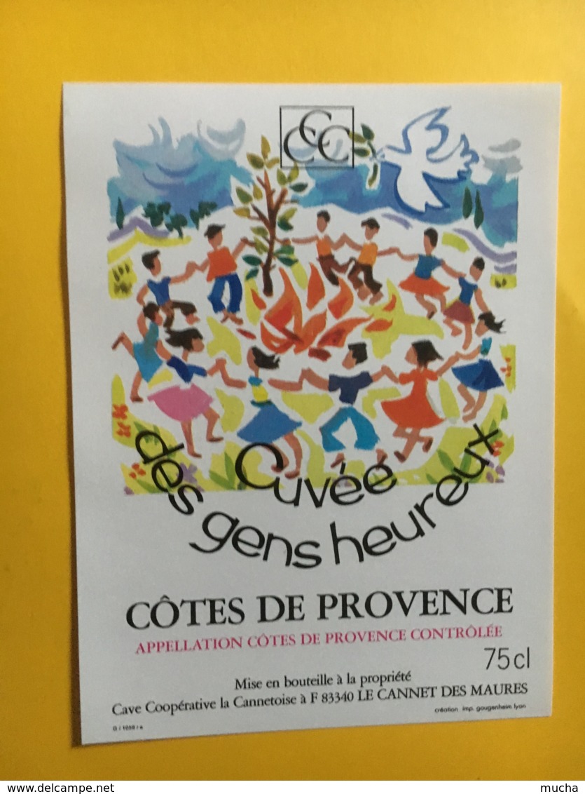 9078 - Côtes De Provence Cuvée Des Gens Heureux - Arte