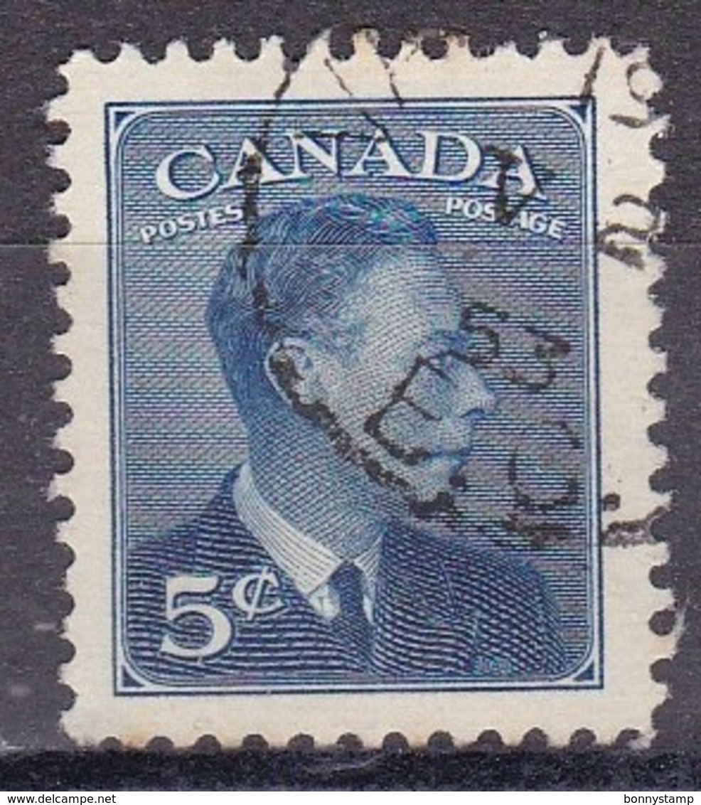 Canada, 1949 - 5 Cent King George VI - Nr.288 Usato° - Usati