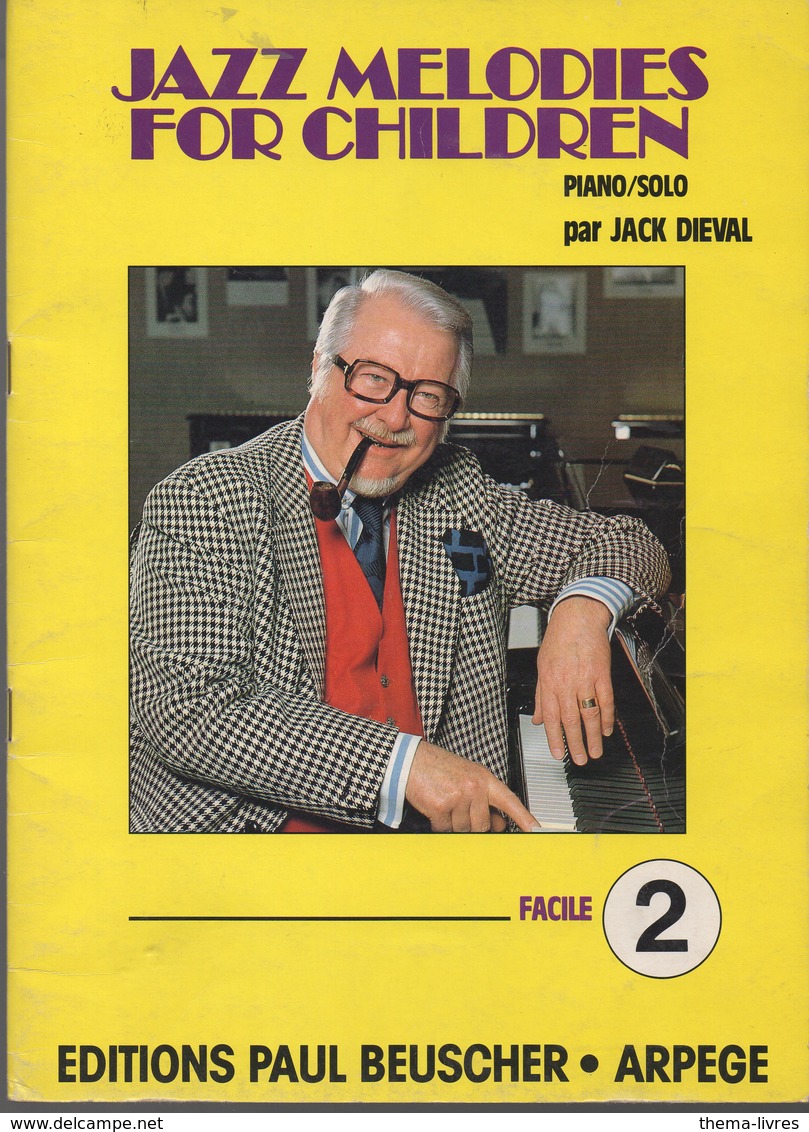 Jack Dieval : Jazz Melodies For Children 2 (CAT 1306) - Koorzang