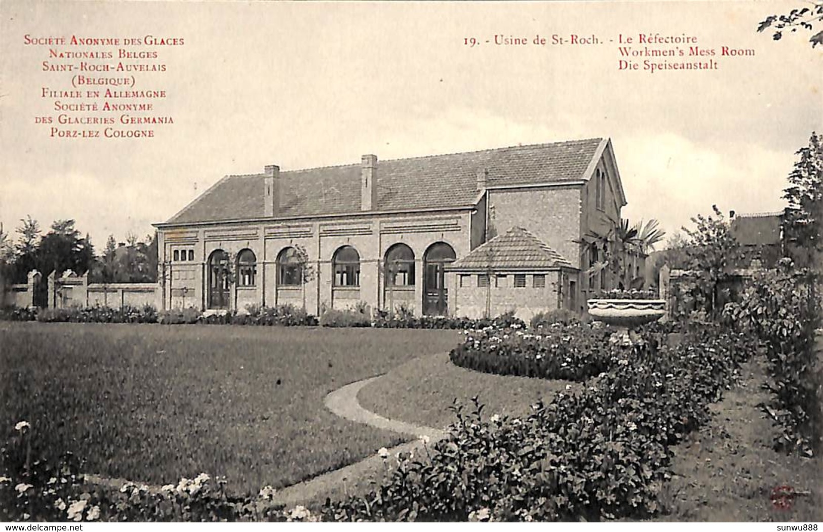 Saint-Roch Auvelais - Usines, Glaceries - Lot 9 cartes (top animation 1925) Voir scans.