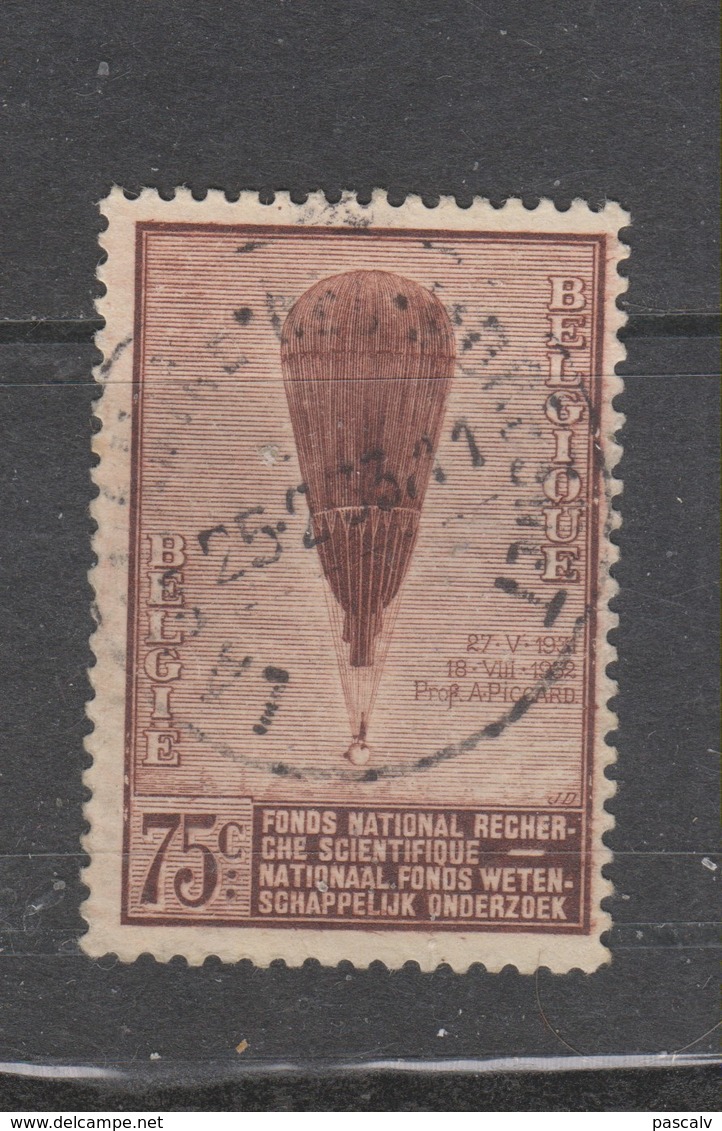 COB 353 Oblitéré LA CALAMINE-NEU-MORESNET Cachet Rond Central Ballon Piccard - Usati