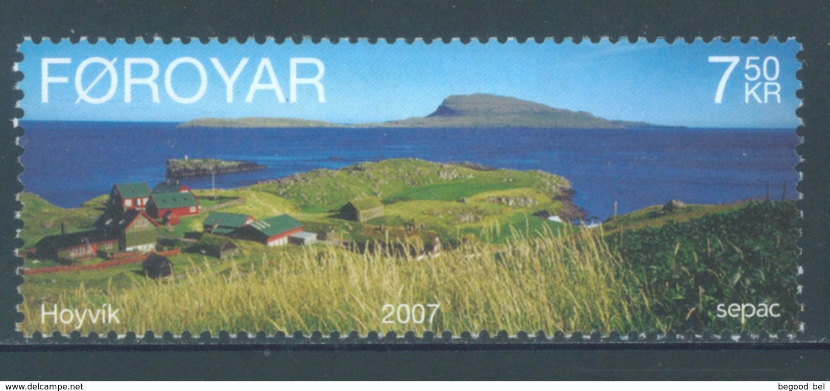 FEROE -  MNH/*** LUXE - 2007 - SEPAC HOYVIK - Yv  613 -  Lot 18319 - Féroé (Iles)