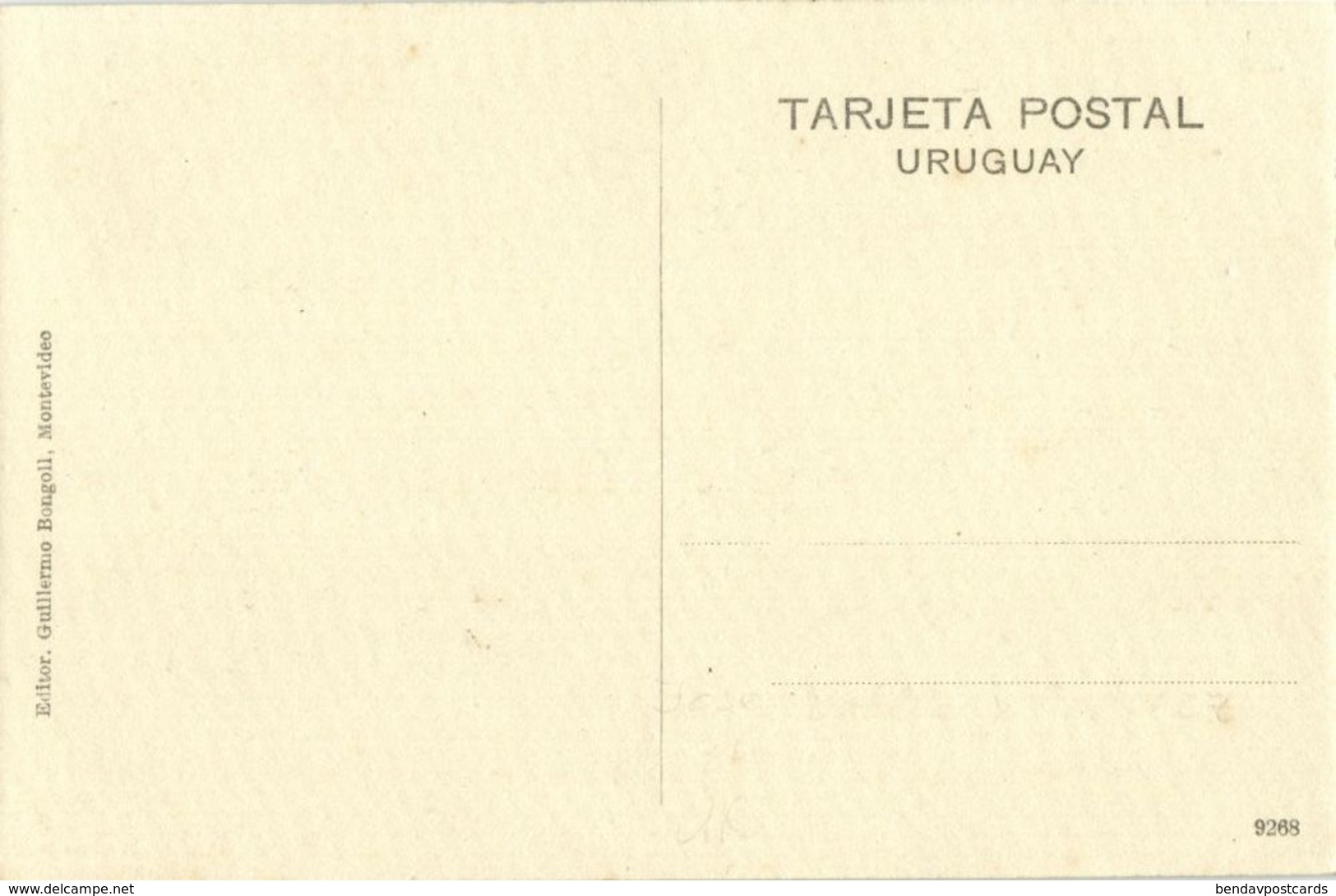 Uruguay, President José Pablo Torcuato Batlle Y Ordóñez (1911) Postcard - Uruguay