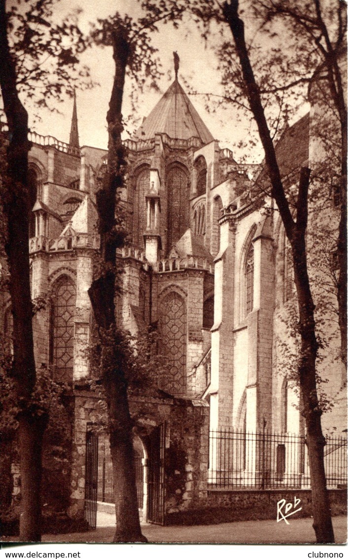 CPA -  CHARTRES - CATHEDRALE - ABSIDE - Chartres