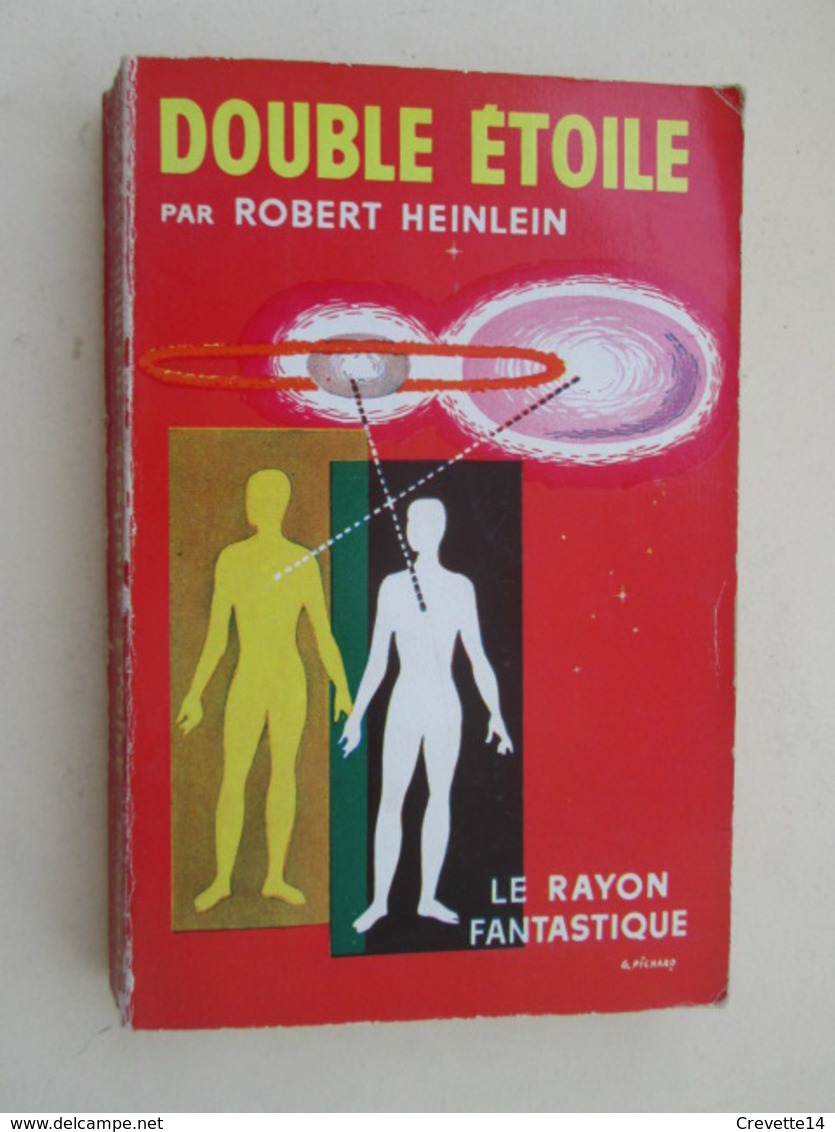 SF002 : LIVRE FORMAT POCHE / LE RAYON FANTASTIQUE N° ? / DOUBLE ETOILE / ROBERT HEINLEIN - Hachette Point Rouge