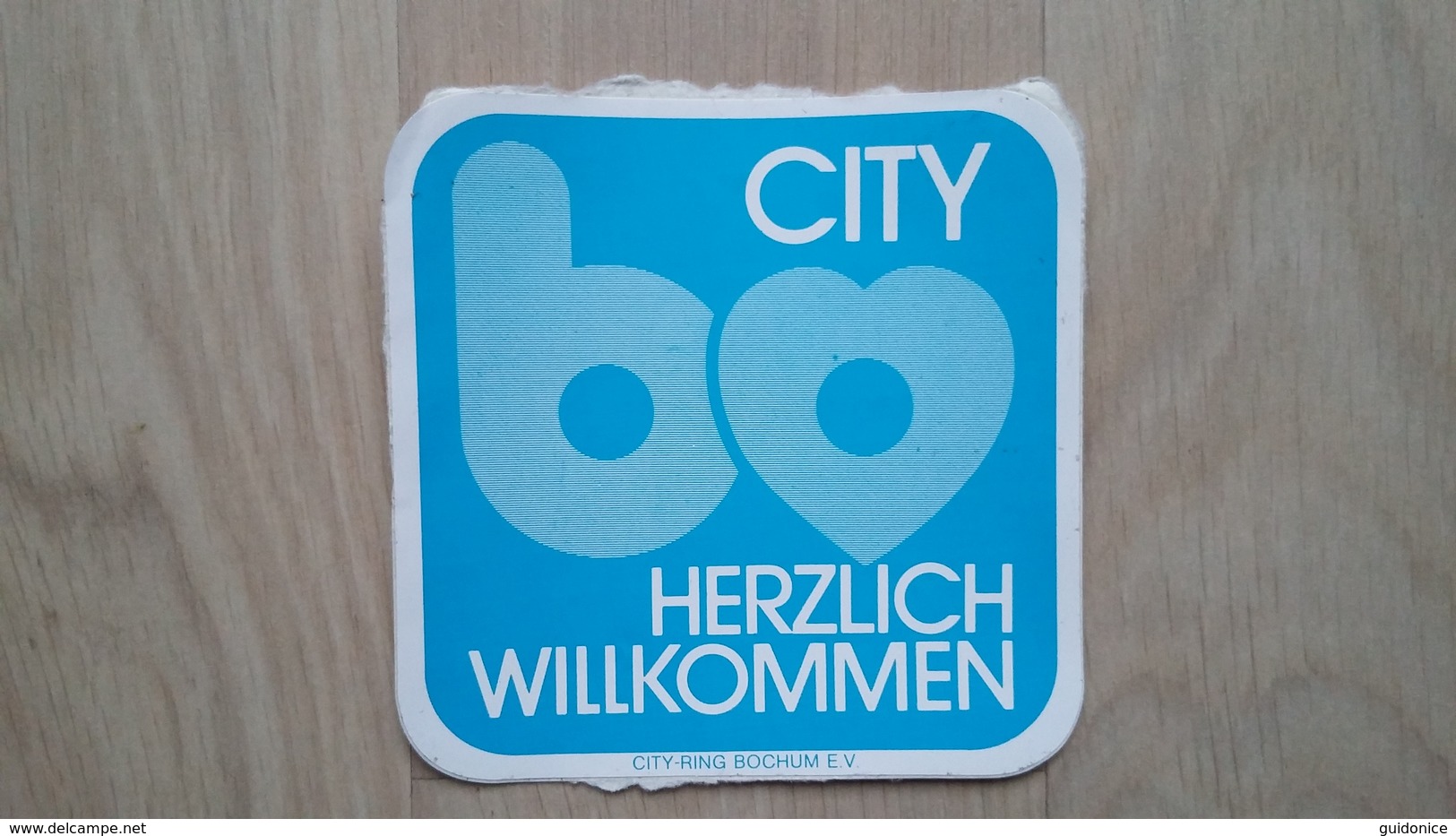 Aufkleber Aus Bochum - Mit Einer Werbeaktion Für Die Stadt - Stickers