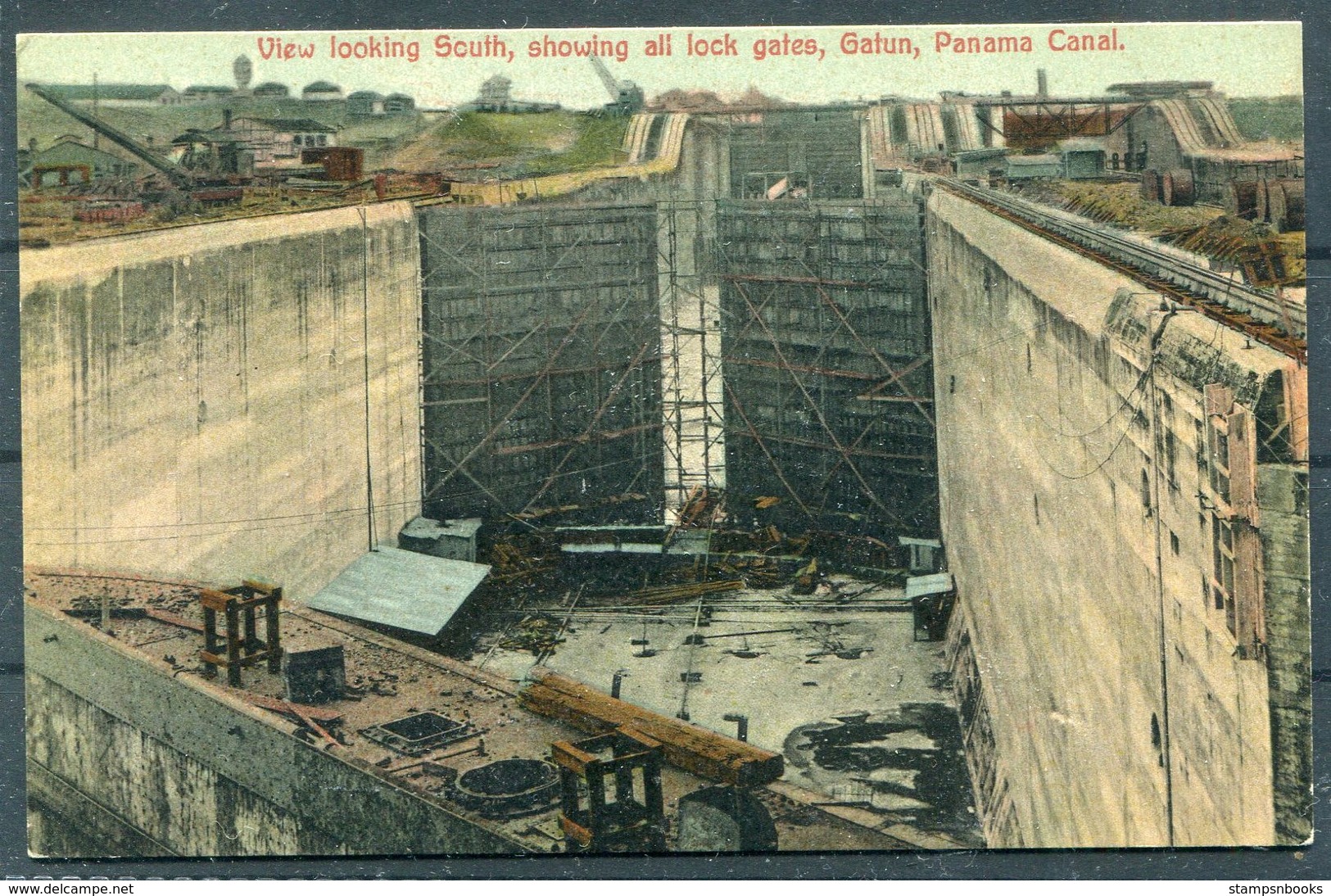 Panama Canal Postcard. - Panama