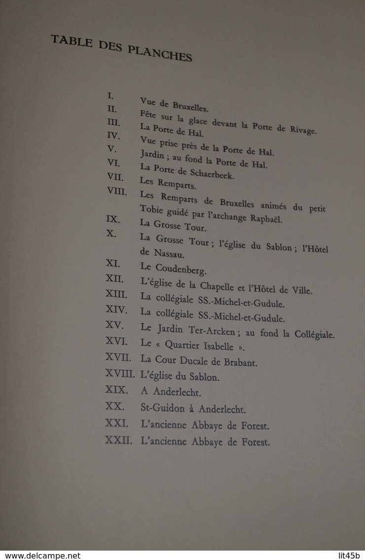 RARE,édit.limitée,Le Vieux Bruxelles,1935,exemplaire N° 44,Jean Robert,22 Dessins Remigio Cantagallina,45 Cm./28 Cm. - Belgique