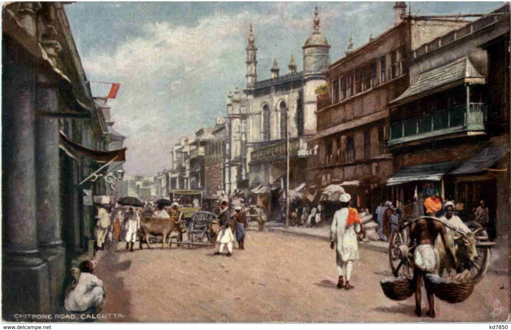 Calcutta - Chitpore Road - Indien