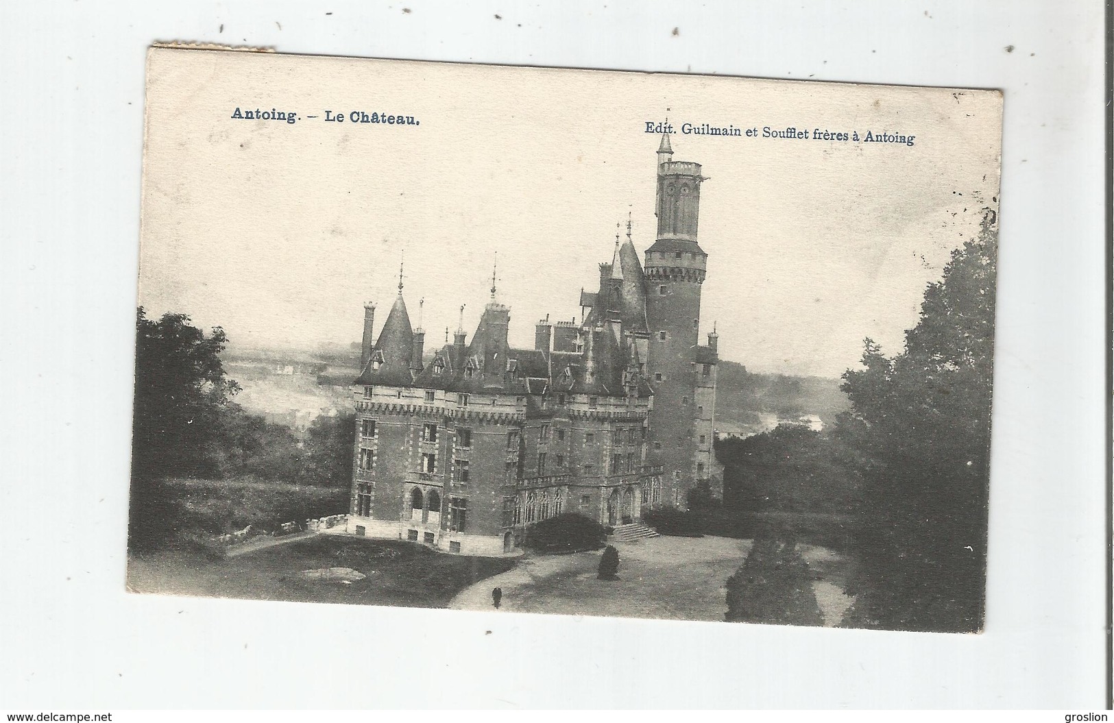 ANTOING LE CHATEAU 1907 - Antoing