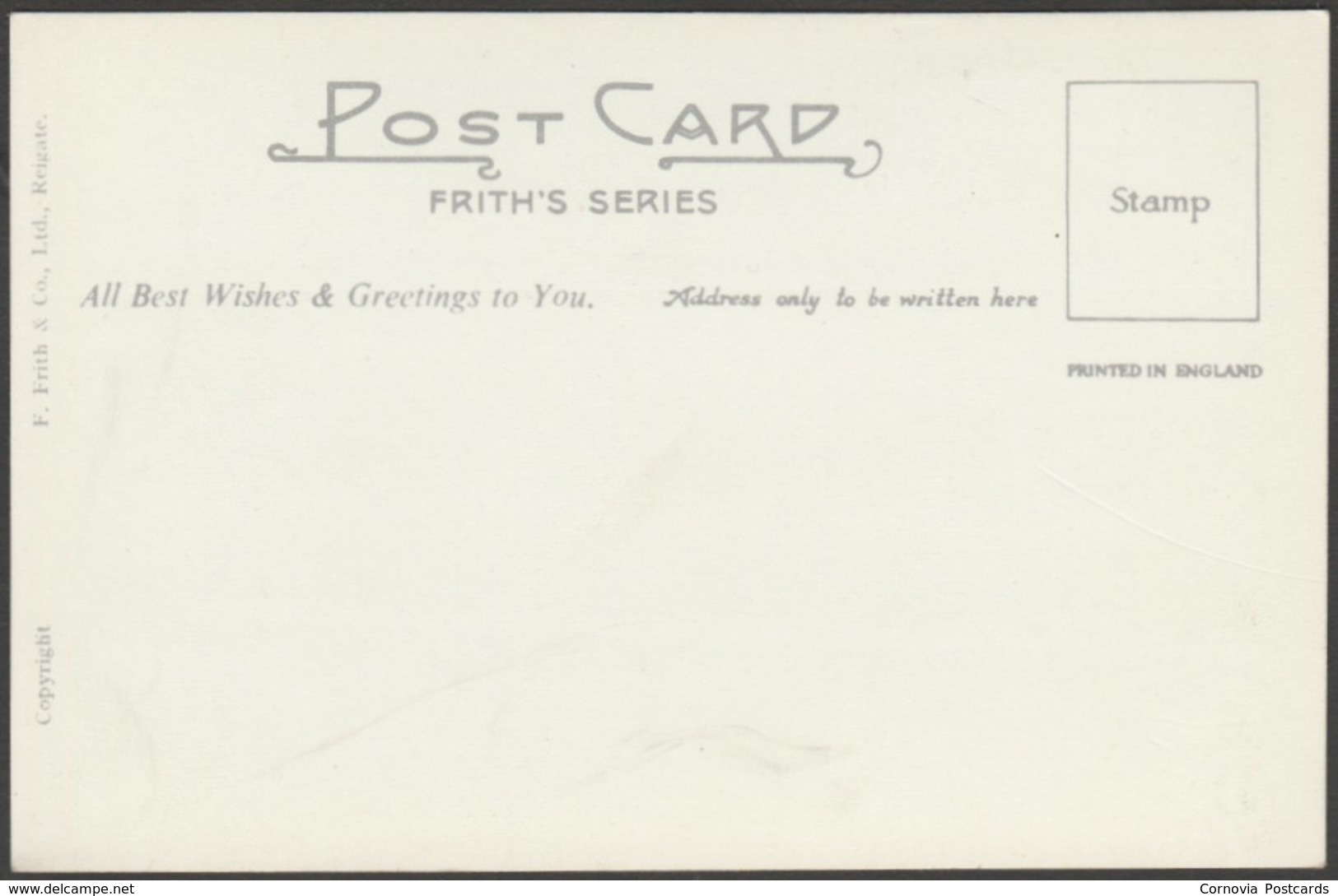 Victoria & Albert Garden, Saltash, Cornwall, C.1955 - Frith's RP Postcard - Other & Unclassified