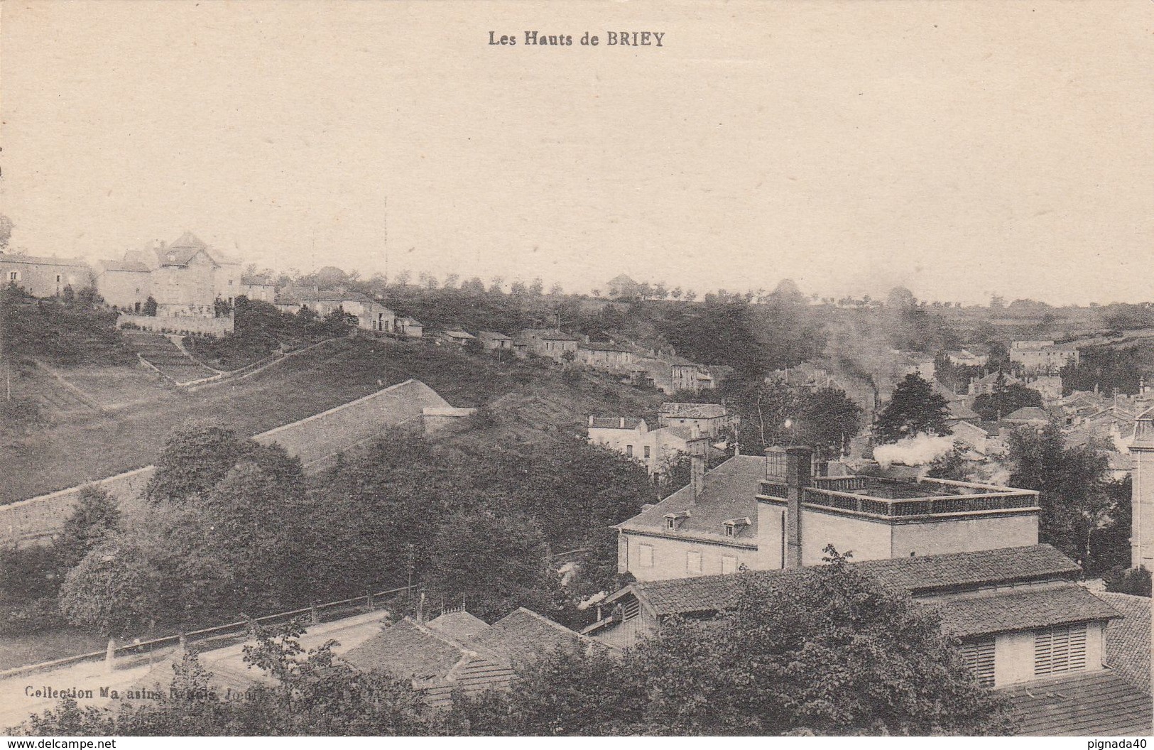 Cp , 54 , BRIEY , Les Hauts - Briey