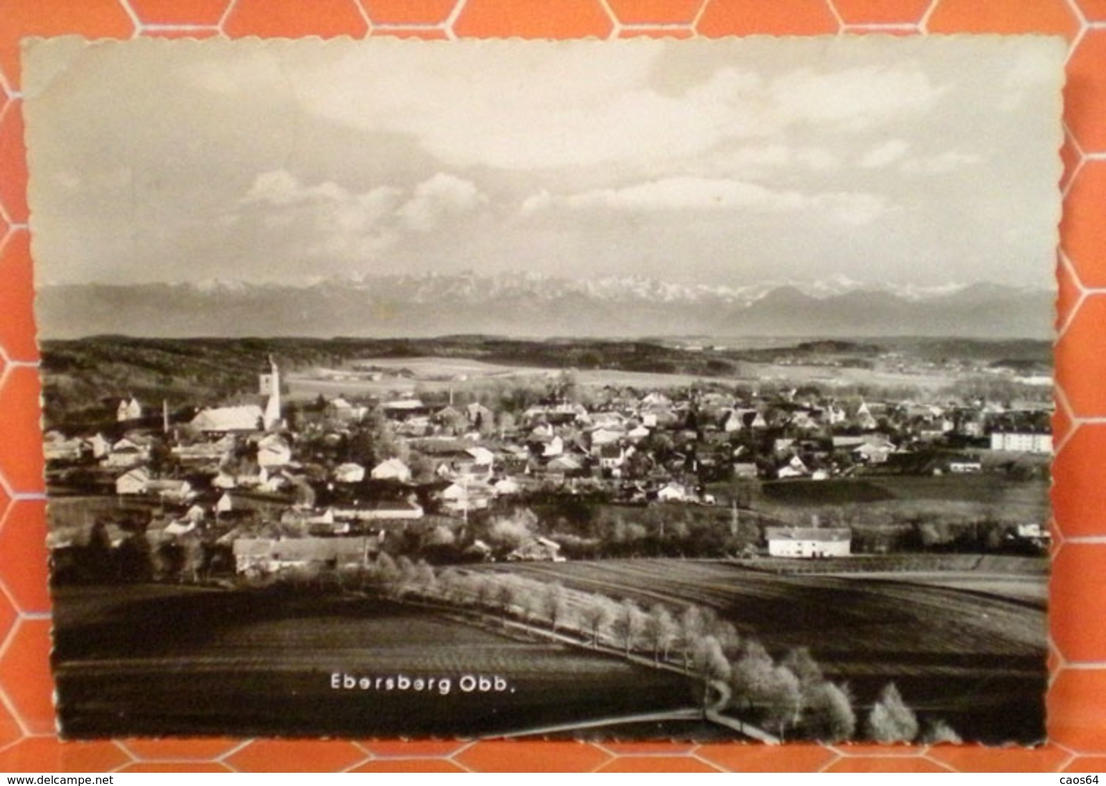 Ebersberg Obb Germania Cartolina 1960 - Ebersberg