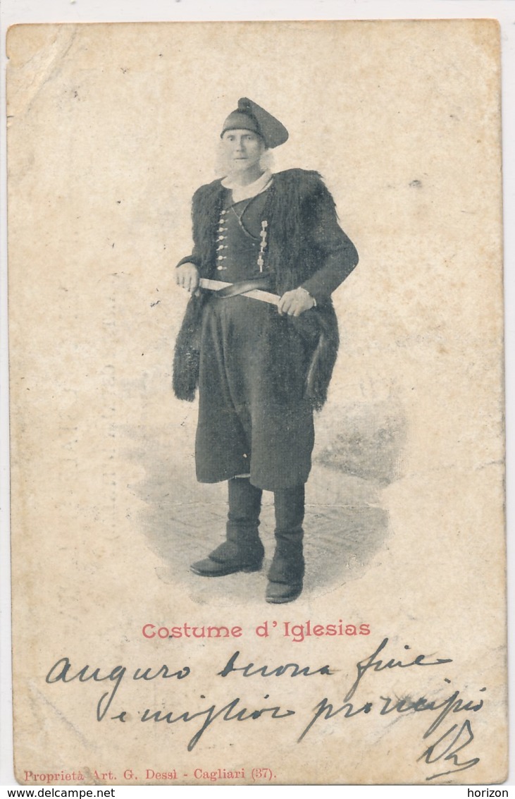 U.890.  Costume Di IGLESIAS - 190(?) - Iglesias