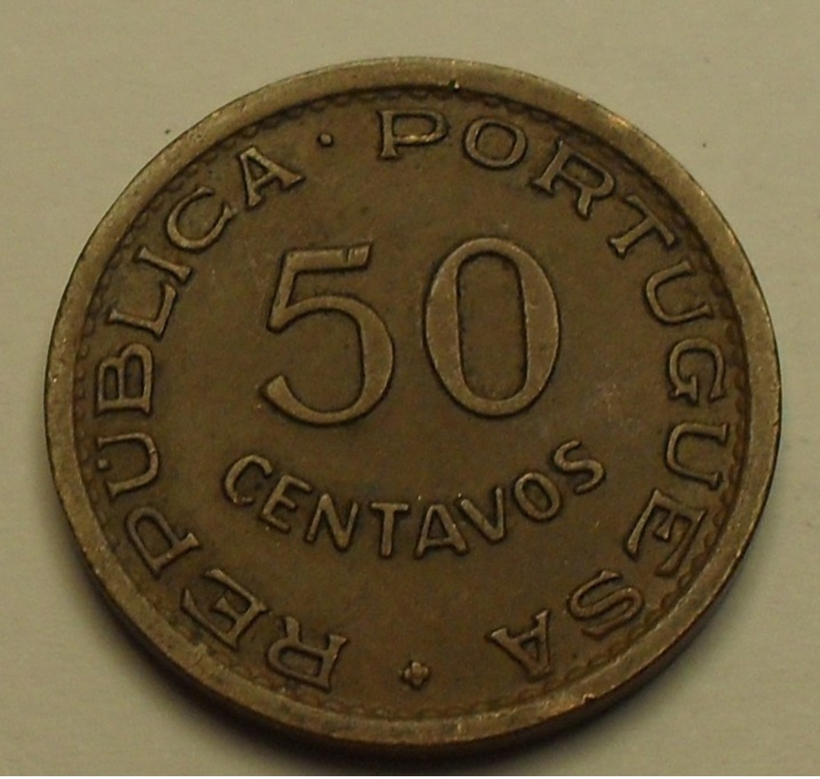 1957 - Angola - 50 CENTAVOS - KM 75 - Angola