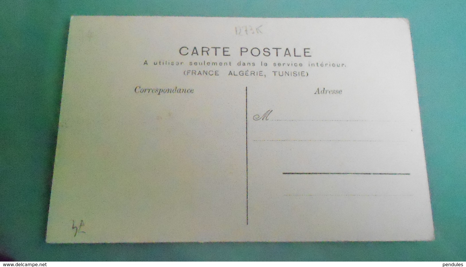 74	CARTE DE 	 GORGE ENTREMONT	N° DE CASIER 	1273 K - Other & Unclassified