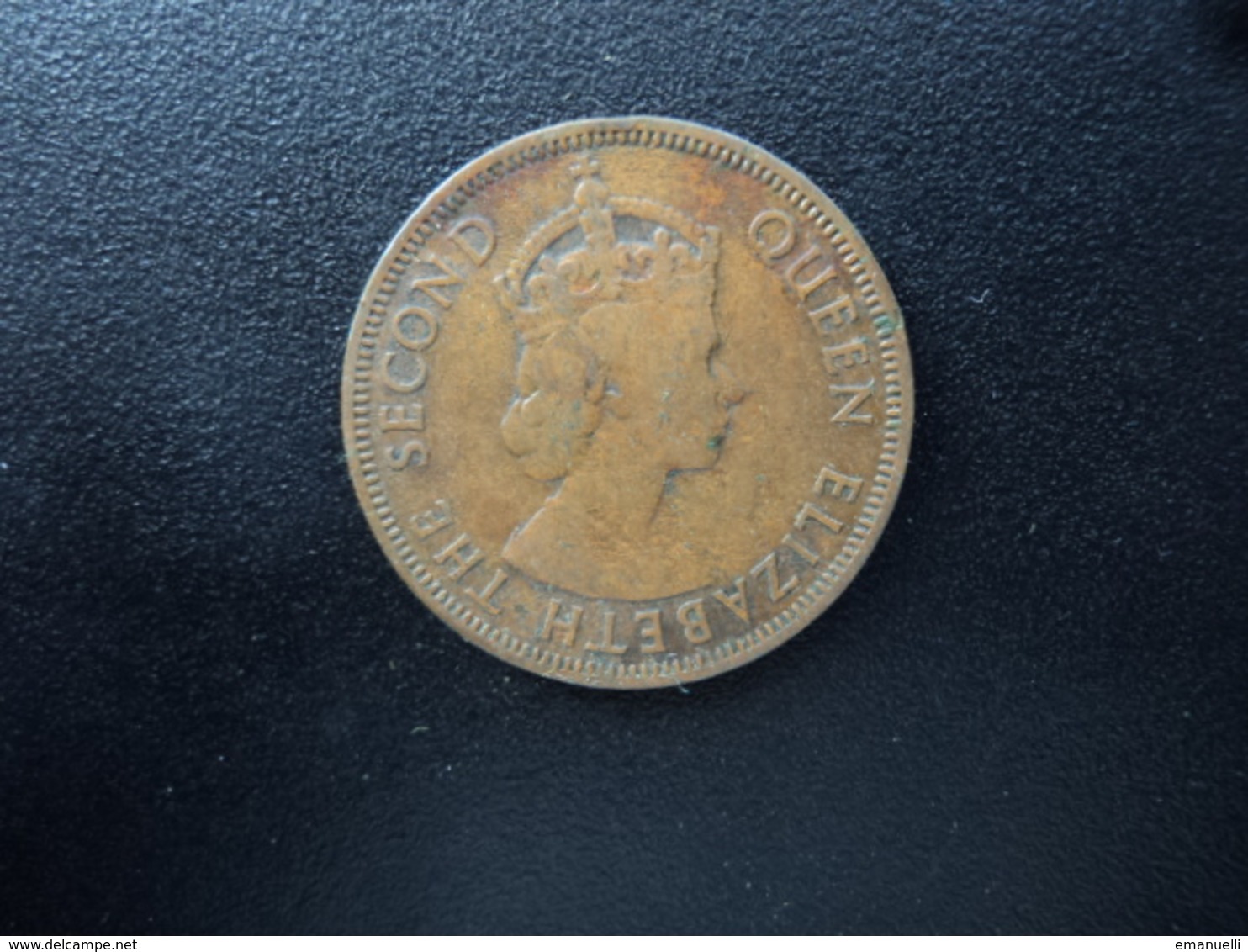 CARAÏBES ORIENTALES : 1 CENT   1957   KM 2    TTB - Caraibi Britannici (Territori)