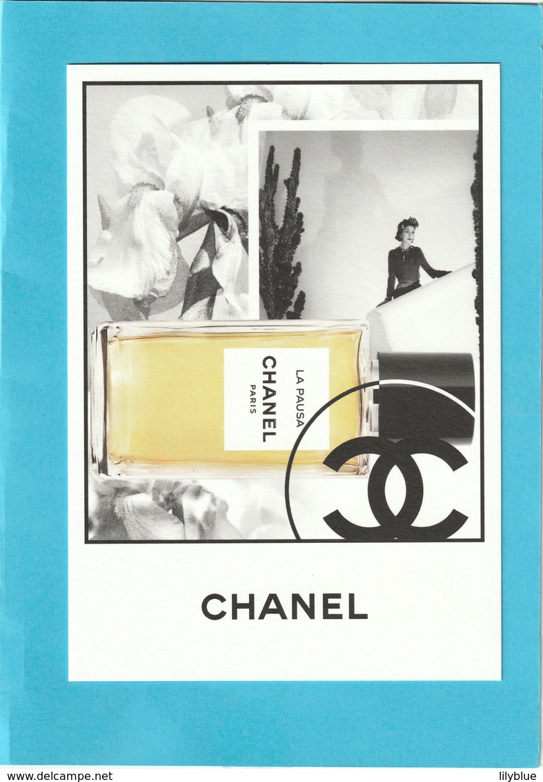 CHANEL "Les Exclusifs "  **La PAUSA**  Superbe Grande Carte (17 / 12cm) - Modernes (à Partir De 1961)