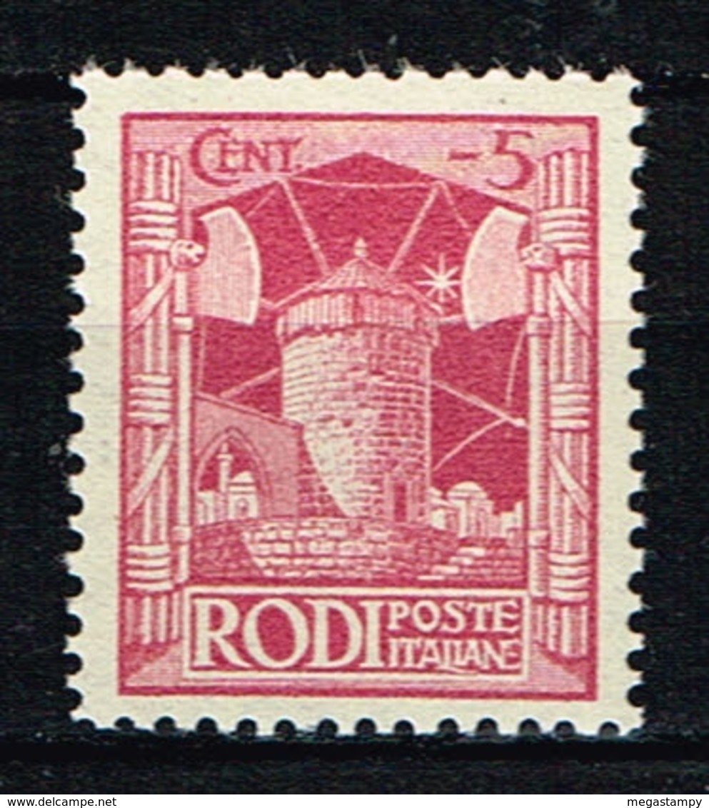 Italien - Colonie EGEO Rodi  1929, Mi. Nr. 17 Ungebraucht / MNH / Nuovo , Gomma Integra - Aegean (Rodi)
